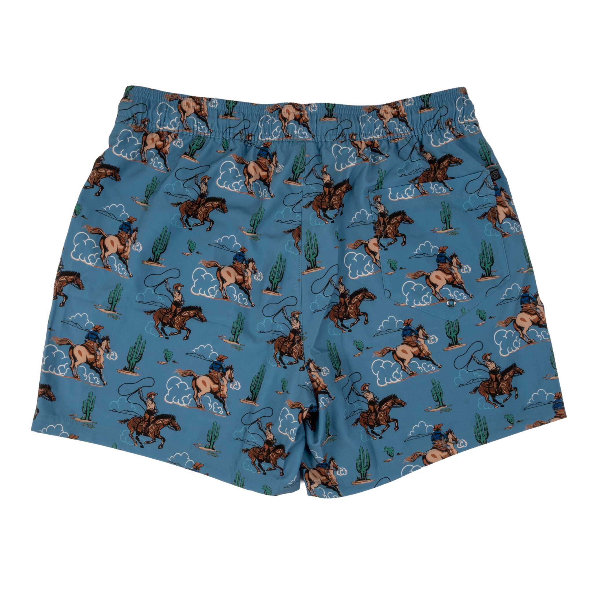 Rock & Roll Denim Men's Novelty Swim Lined Volley Boardshort - Image 2