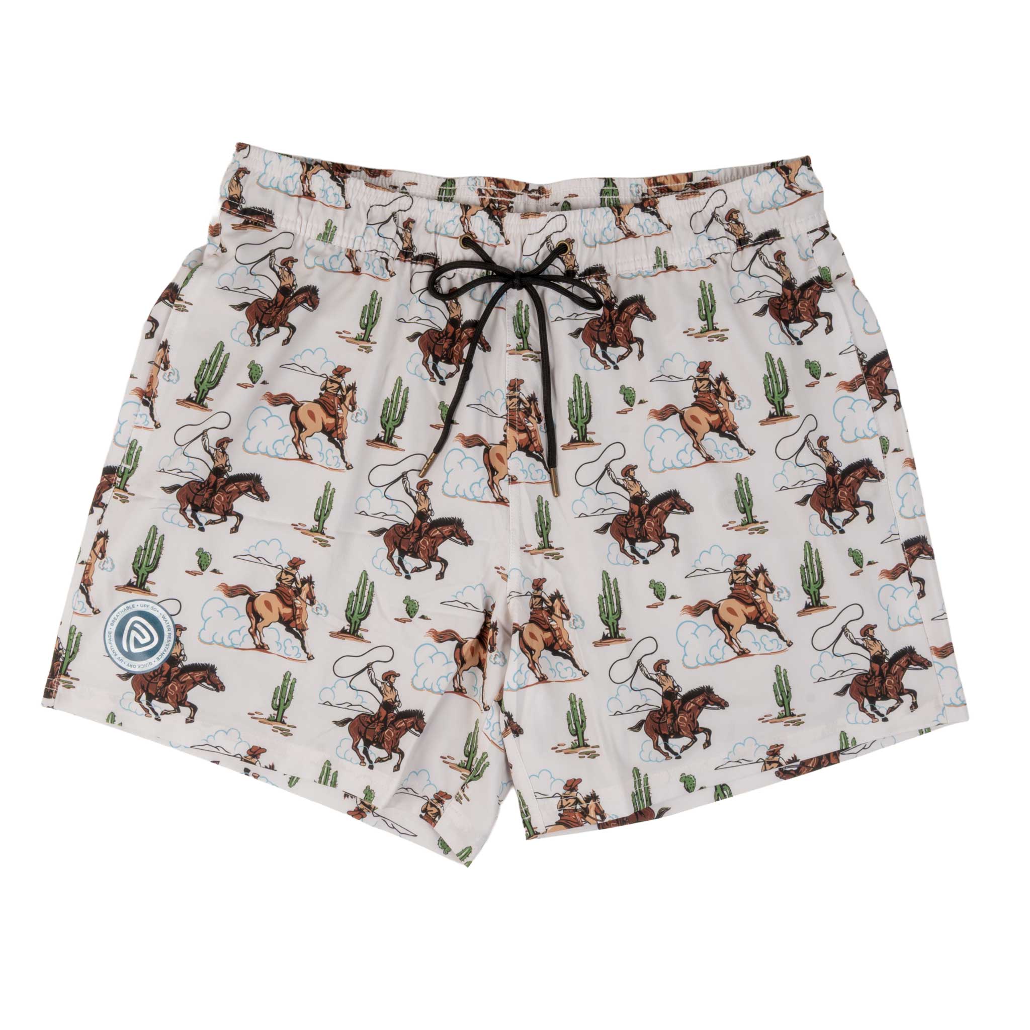 Rock & Roll Denim Men's Novelty Swim Lined Volley Boardshort
