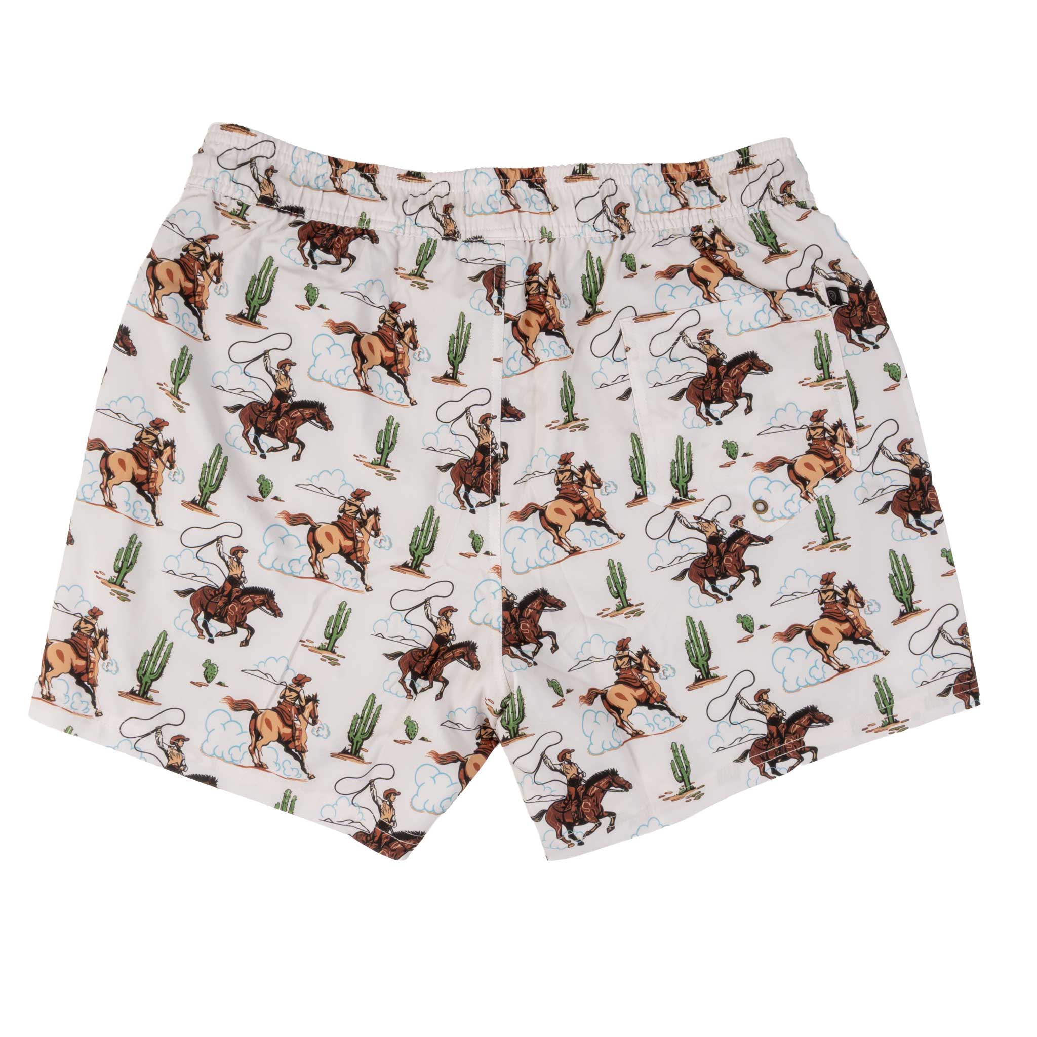 Rock & Roll Denim Men's Novelty Swim Lined Volley Boardshort - Image 2