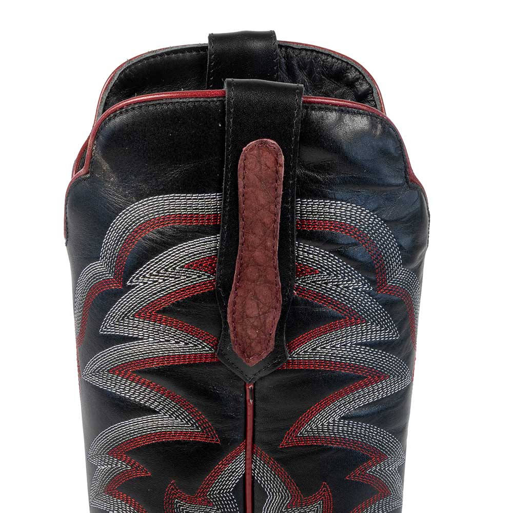 R. Watson Men's Nubuck Rhubarb Caiman Belly Cutter Toe Boot - Image 3