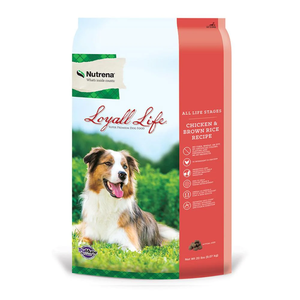 Nutrena Loyall Life All Life Stages Chicken & Brown Rice Recipe