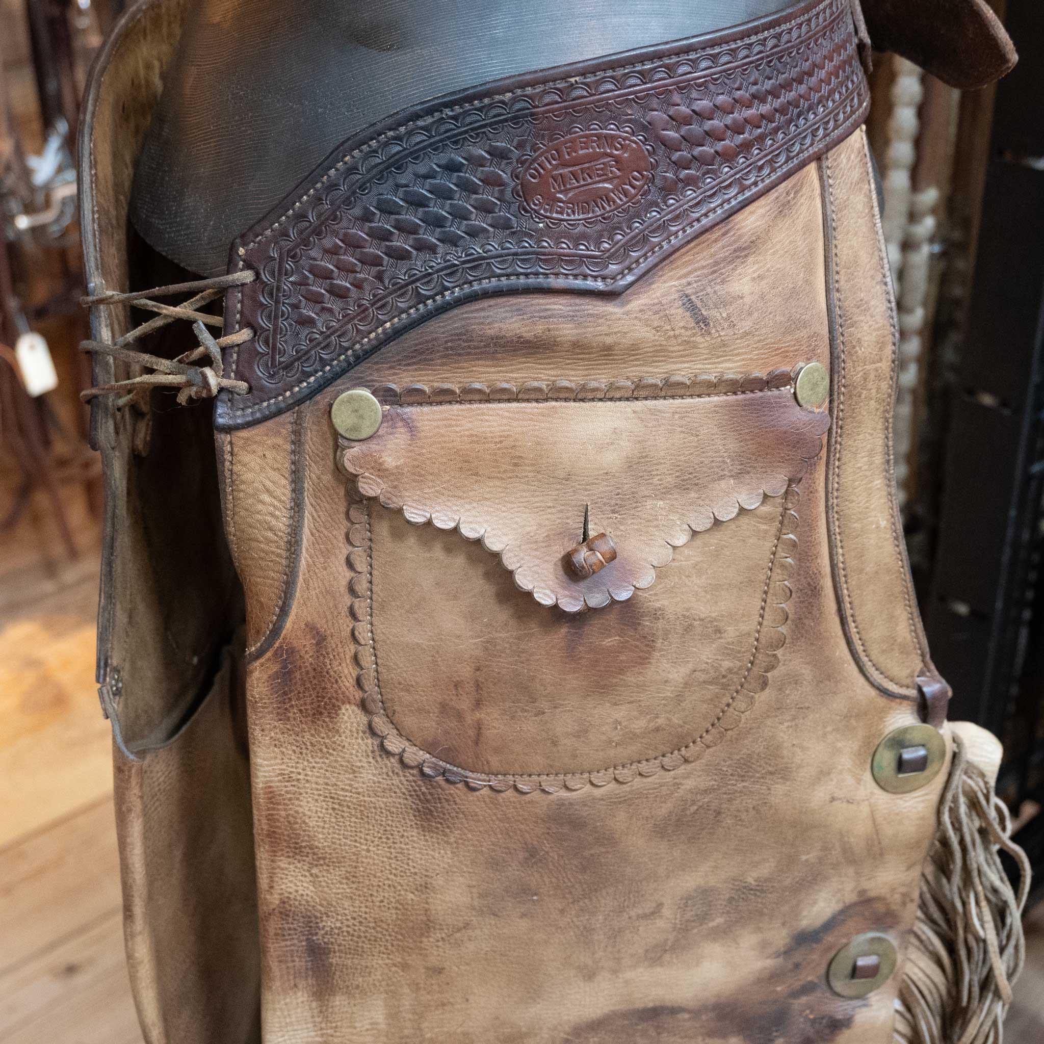 Early 1900's Otto Ernst Shotgun Chaps