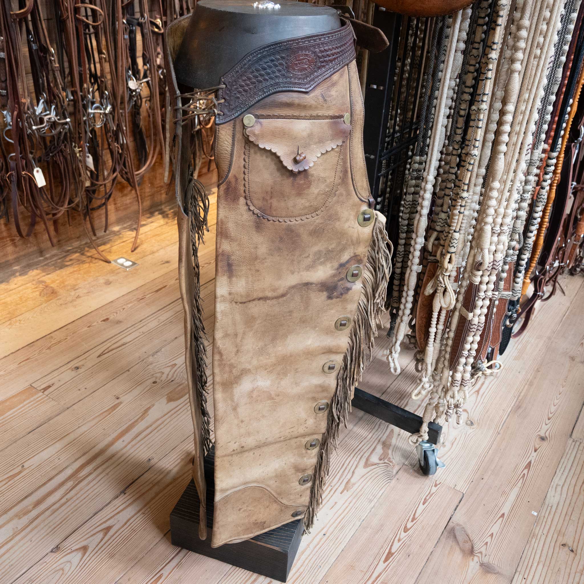 Early 1900's Otto Ernst Shotgun Chaps - Image 2