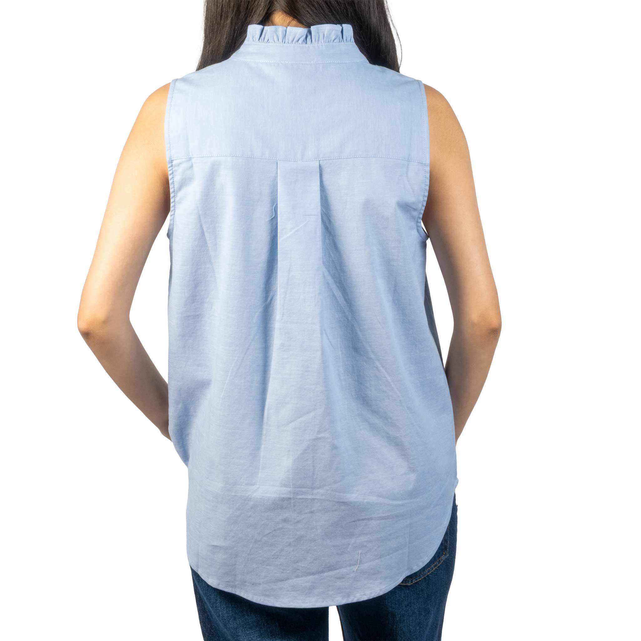 Dylan Olivia Chambray Top - Image 3