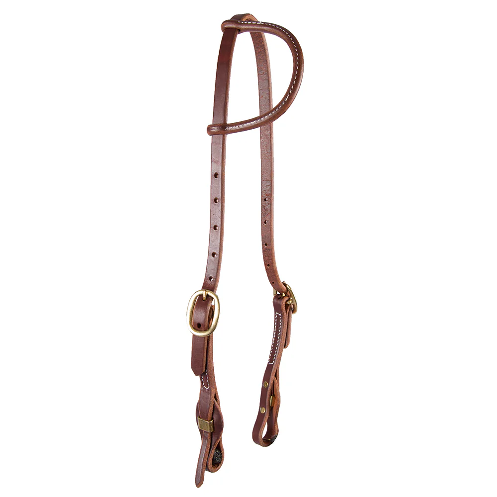 Teskey's One Ear Headstall w/Quick Change Bit Ends