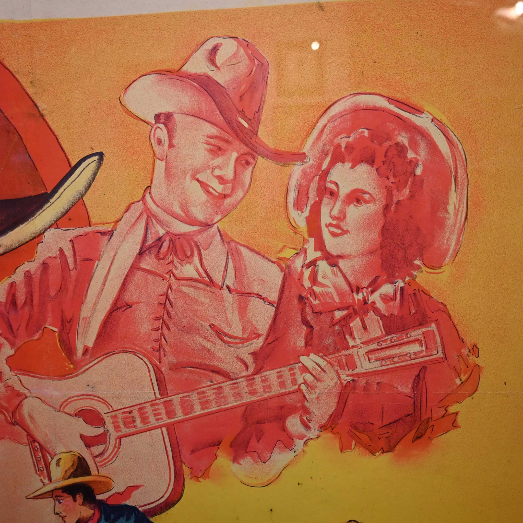 Original "Sundown on the Prairie" Movie Poster Printed in the USA - Image 4