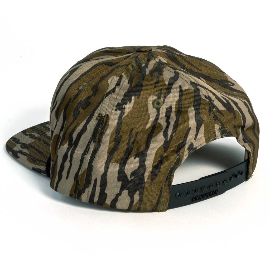 Teskey's Outdoor Fly Fishing Rope Cap - Mossy Oak Bottomland/Black - Image 2