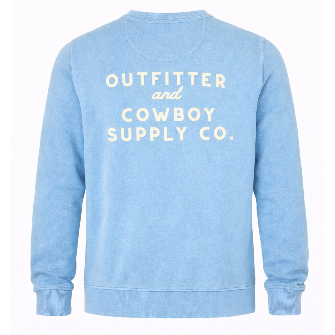 Teskey's Outfitter And Cowboy Supply Co Crewneck Sweatshirt - Denim Blue