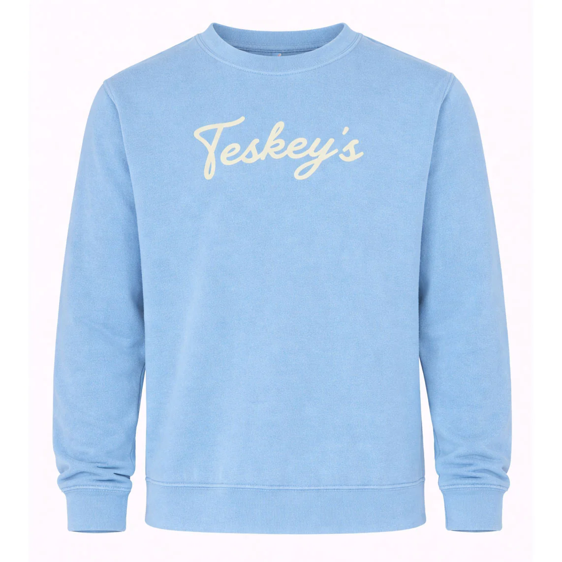 Teskey's Outfitter And Cowboy Supply Co Crewneck Sweatshirt - Denim Blue - Image 2
