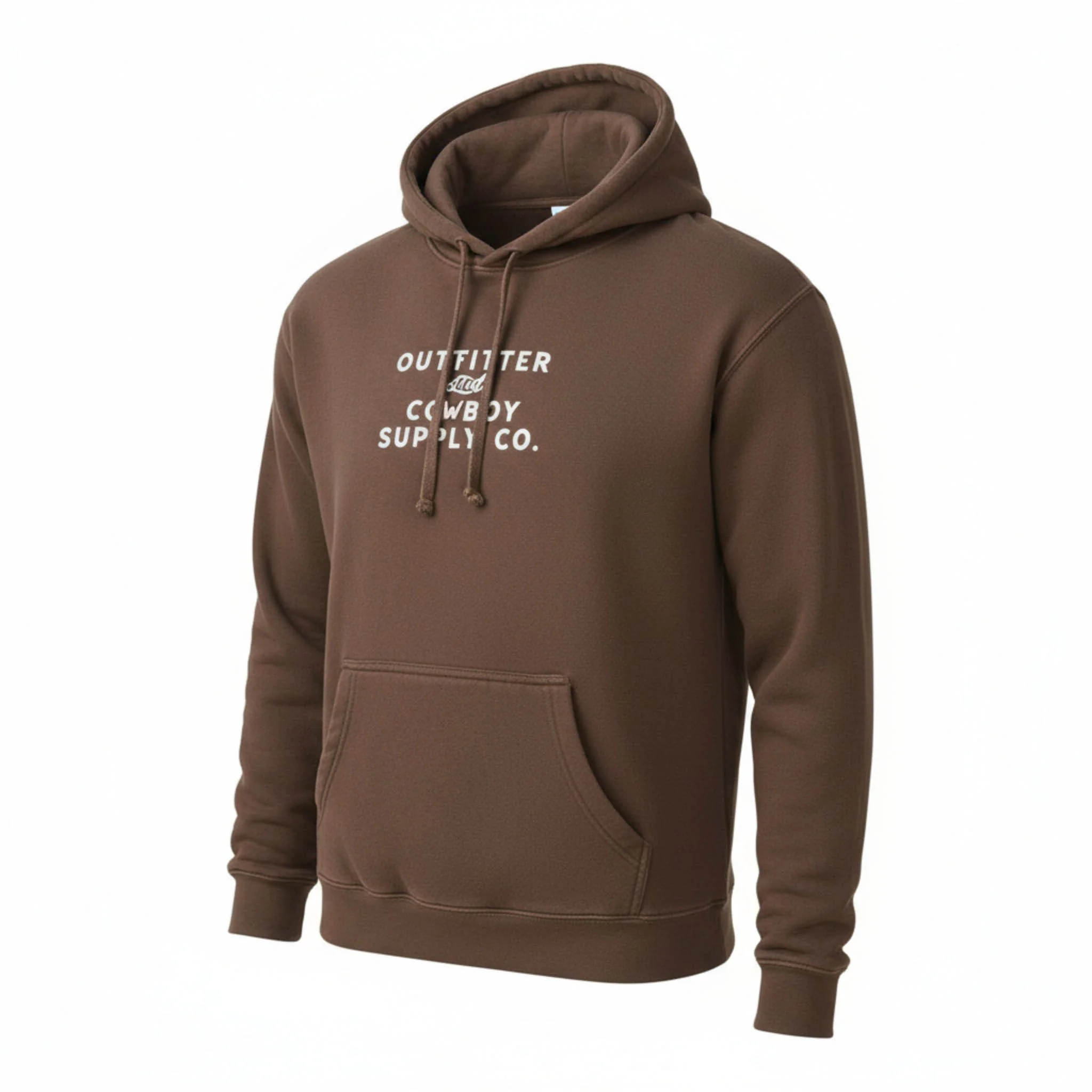 Teskey's Outfitter & Cowboy Supply Hoodie - Coffee Bean - Image 2