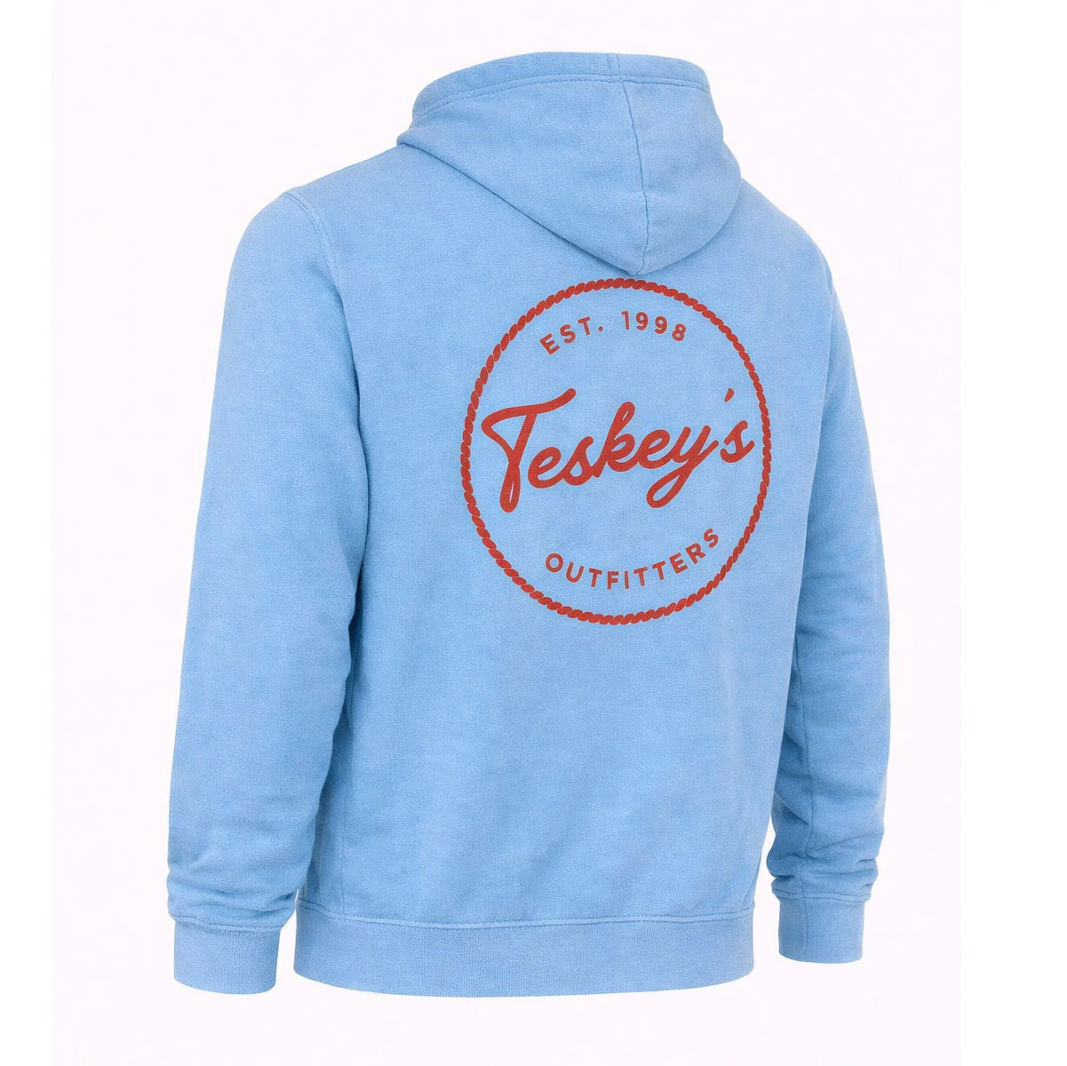Teskey's Outfitter & Cowboy Supply Hoodie - Cornflower Blue