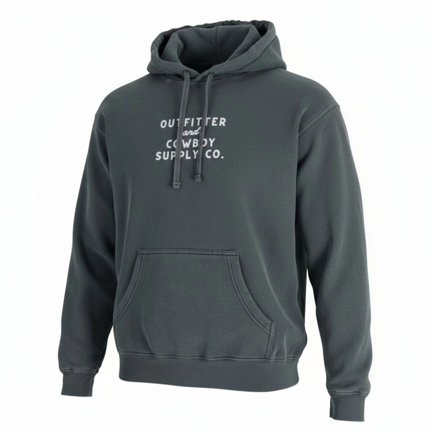Teskey's Outfitter & Cowboy Supply Hoodie - Forest Green - Image 2