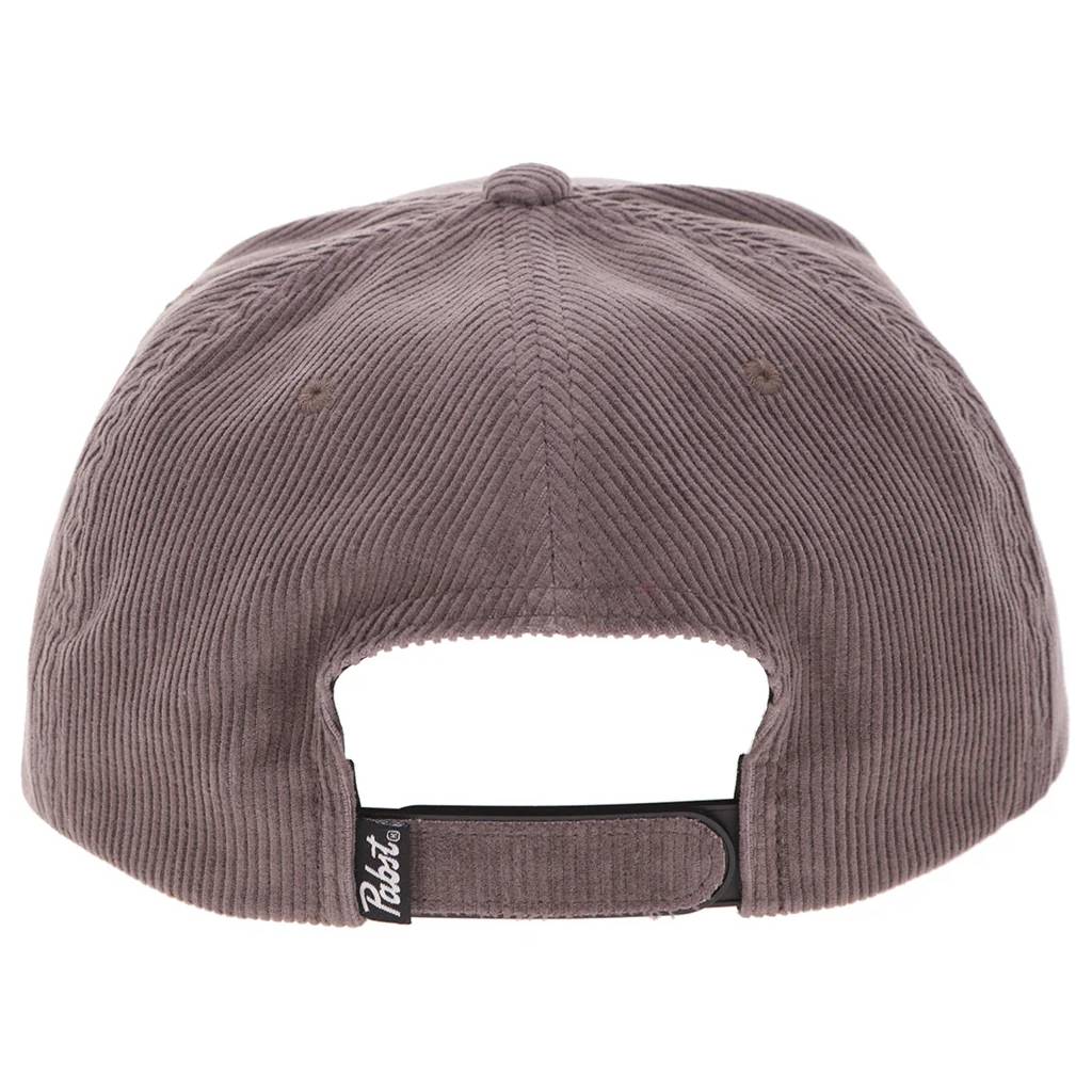 Hooey Pabst Blue Ribbon Grey Corduroy Trucker Cap - Image 2
