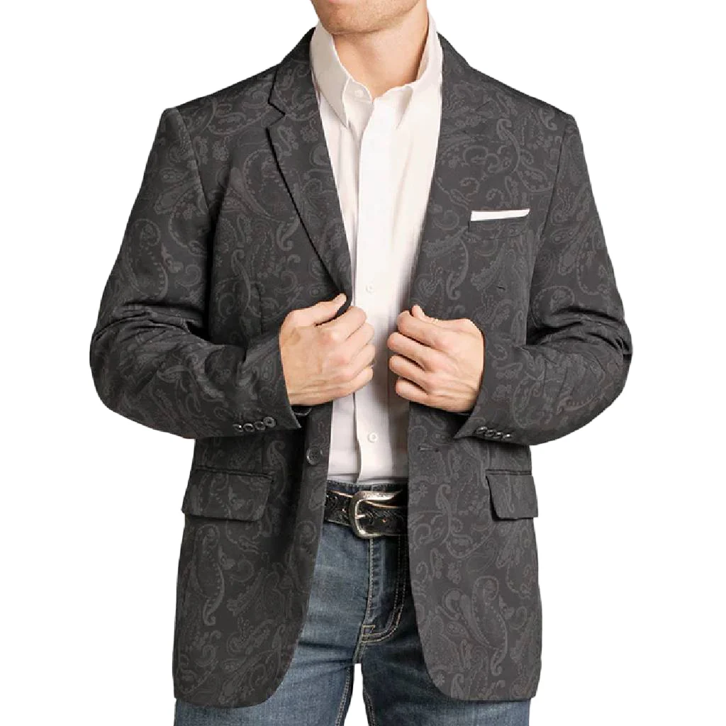 Rock & Roll Denim Men's Paisley Sport Coat