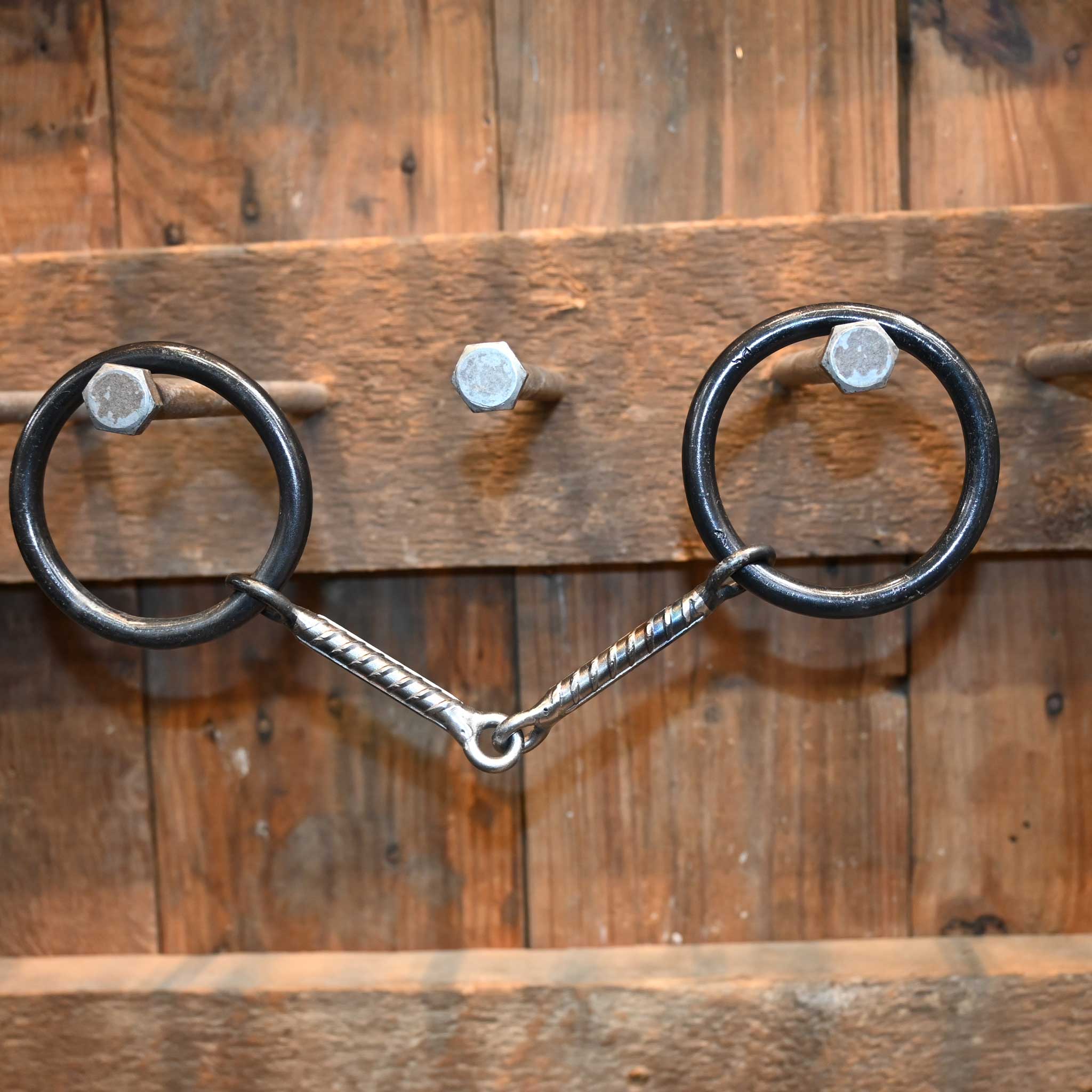 Pat Stevens O-Ring Rebar Snaffle Bit