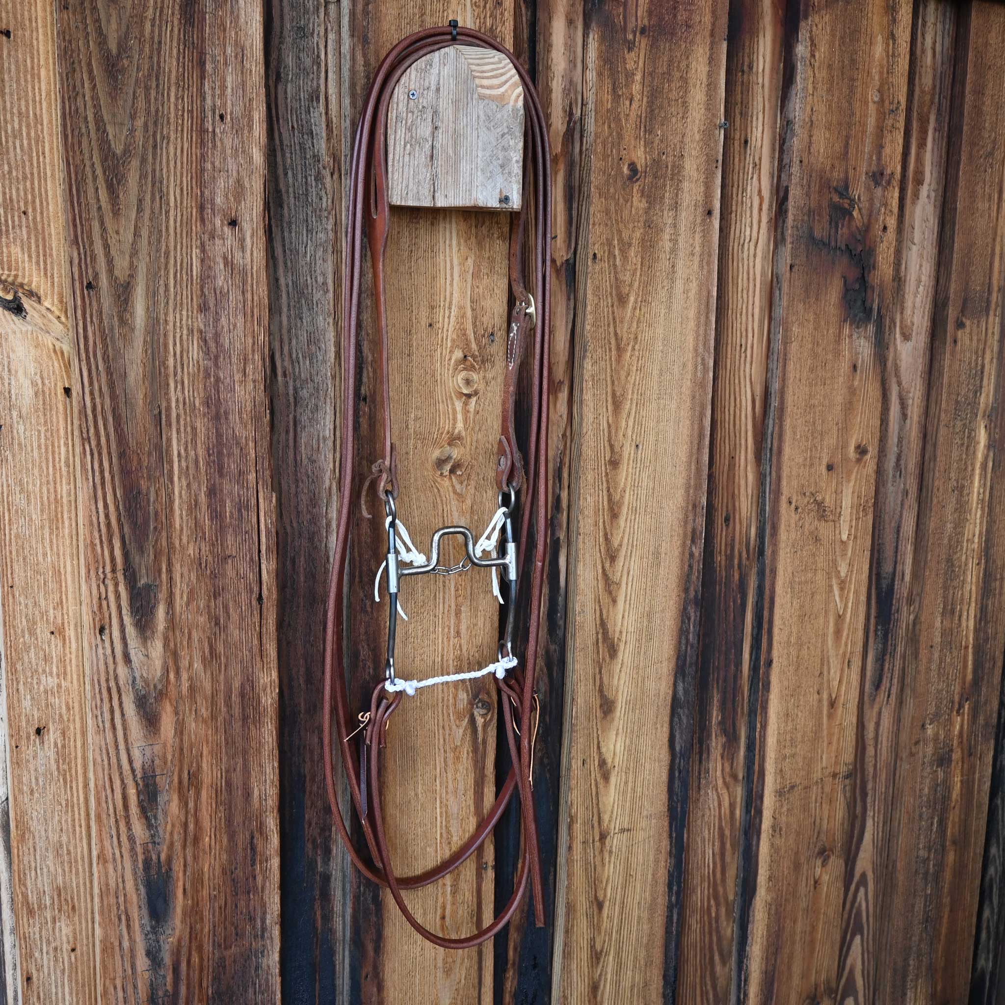 Pat Stevens Square Port Bridle Rig w/Split Ear Headstall - Image 4