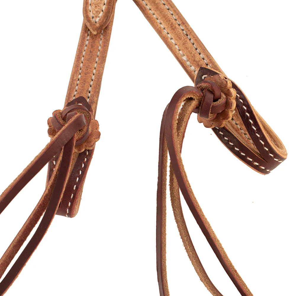 Patrick Smith Double Stitched Split Ear Headstall - Image 2