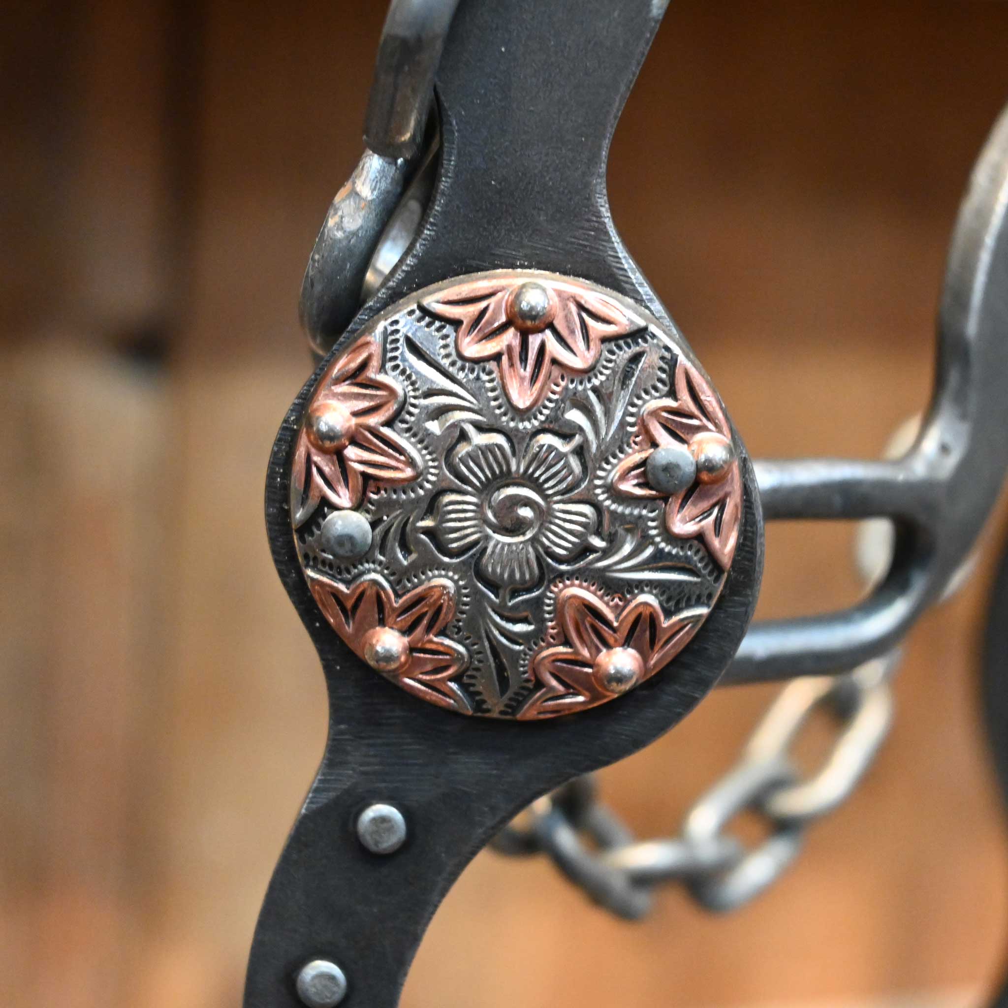 Paul Petska Washer Solid Port Bit w/ Star Concho - Image 3