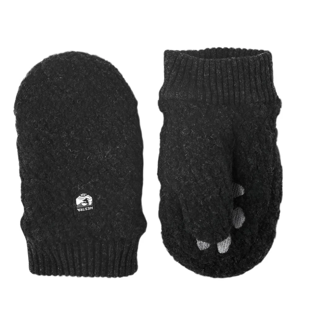Hestra Toddler Paw Mitt - Charcoal - FINAL SALE