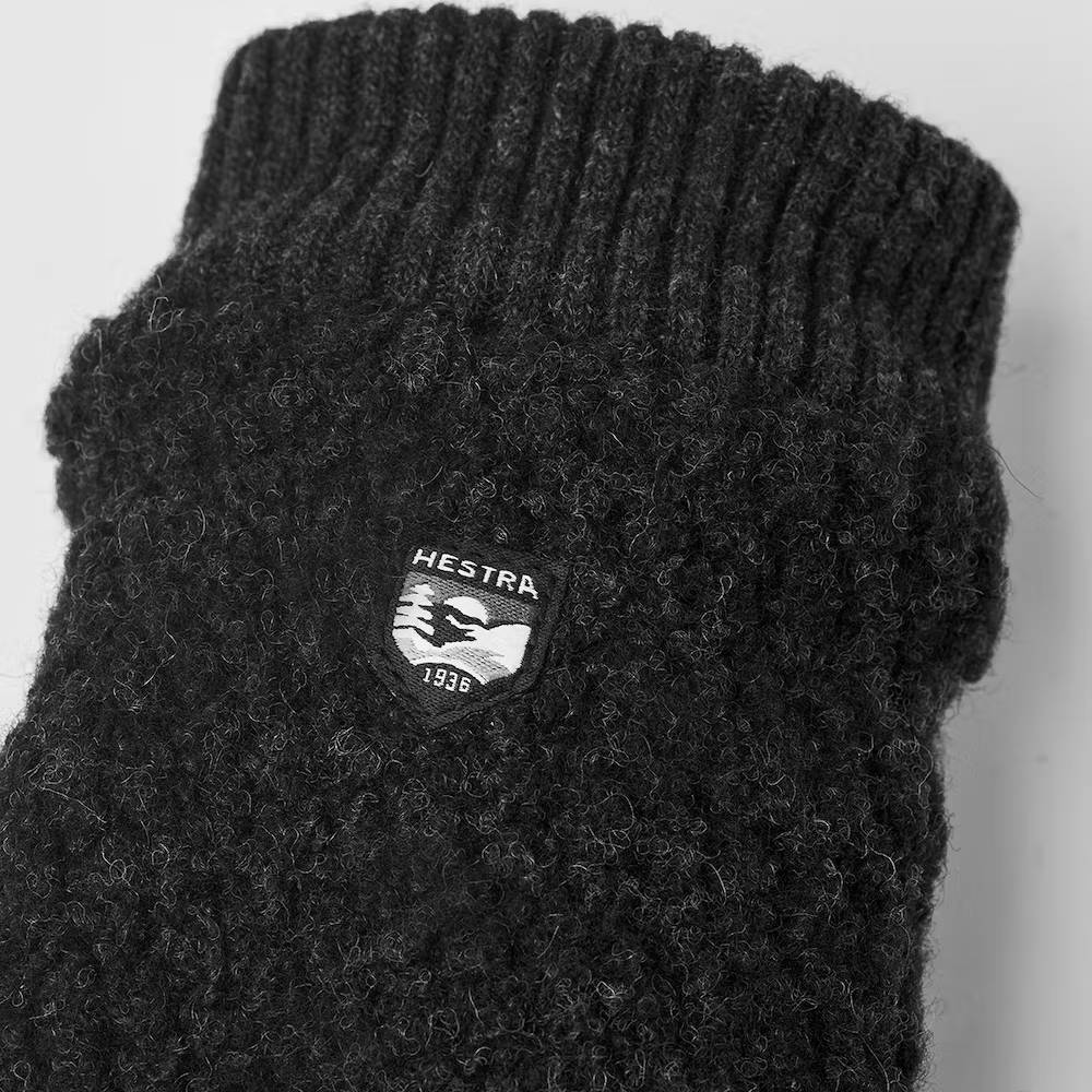 Hestra Toddler Paw Mitt - Charcoal - FINAL SALE - Image 2