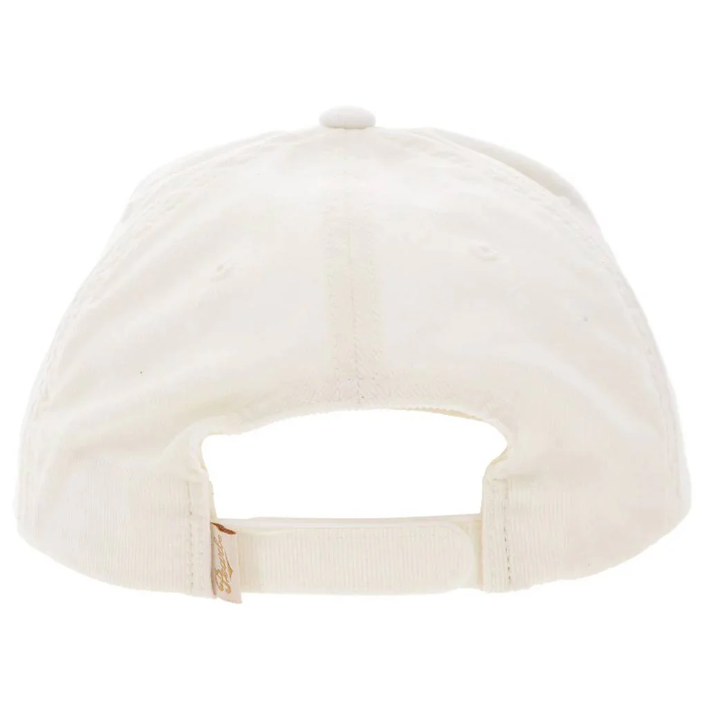 Hooey Pearl Cream Corduroy Trucker Cap - Image 2