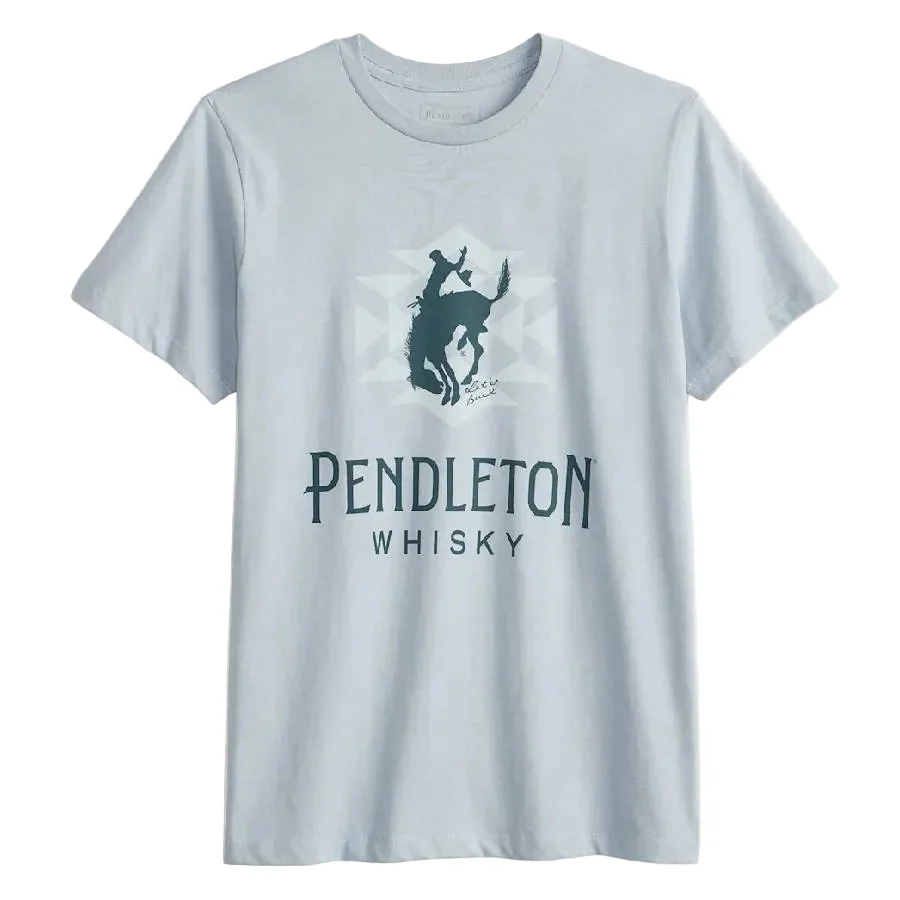Pendleton Women's Whiskey Graphic Tee - Blue Fog