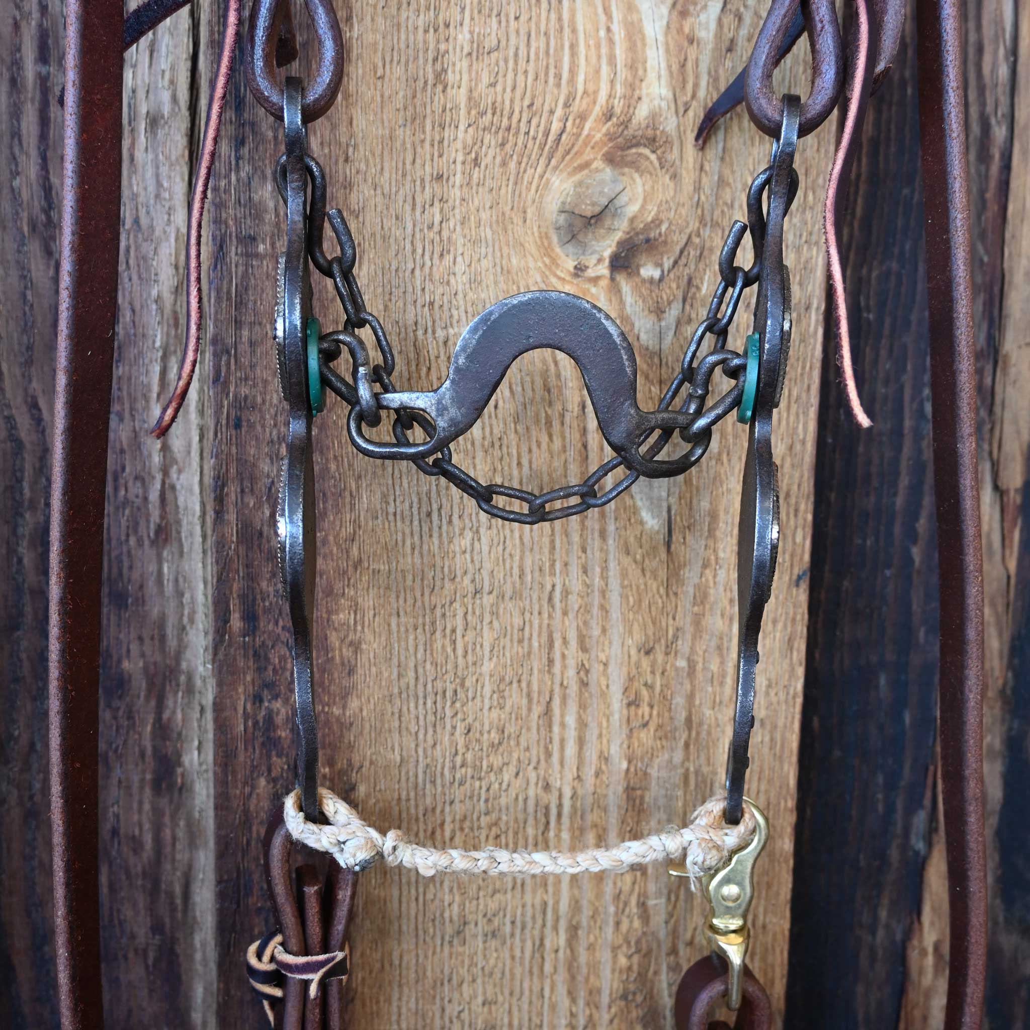 Petska Washer Ported Chain Bridle Rig w/All New Leather - Image 2