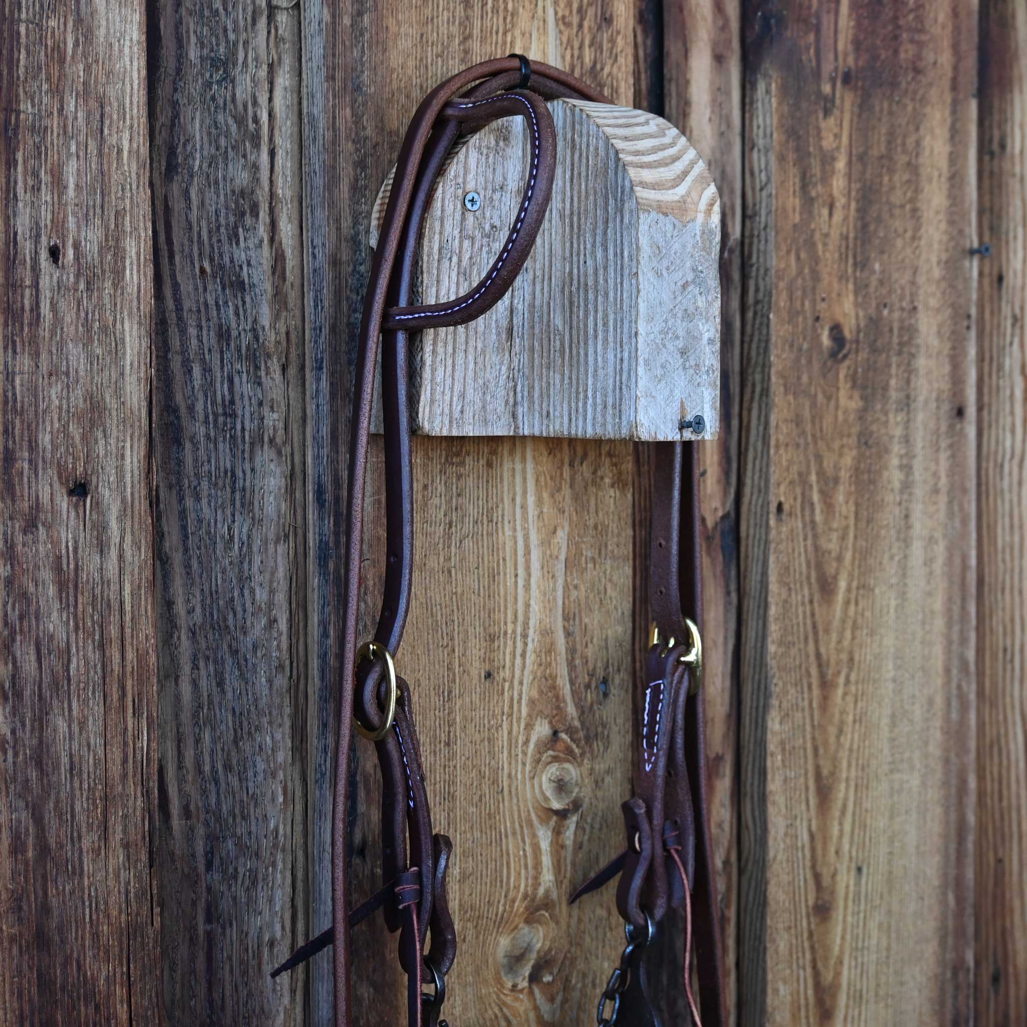 Petska Washer Ported Chain Bridle Rig w/All New Leather - Image 3