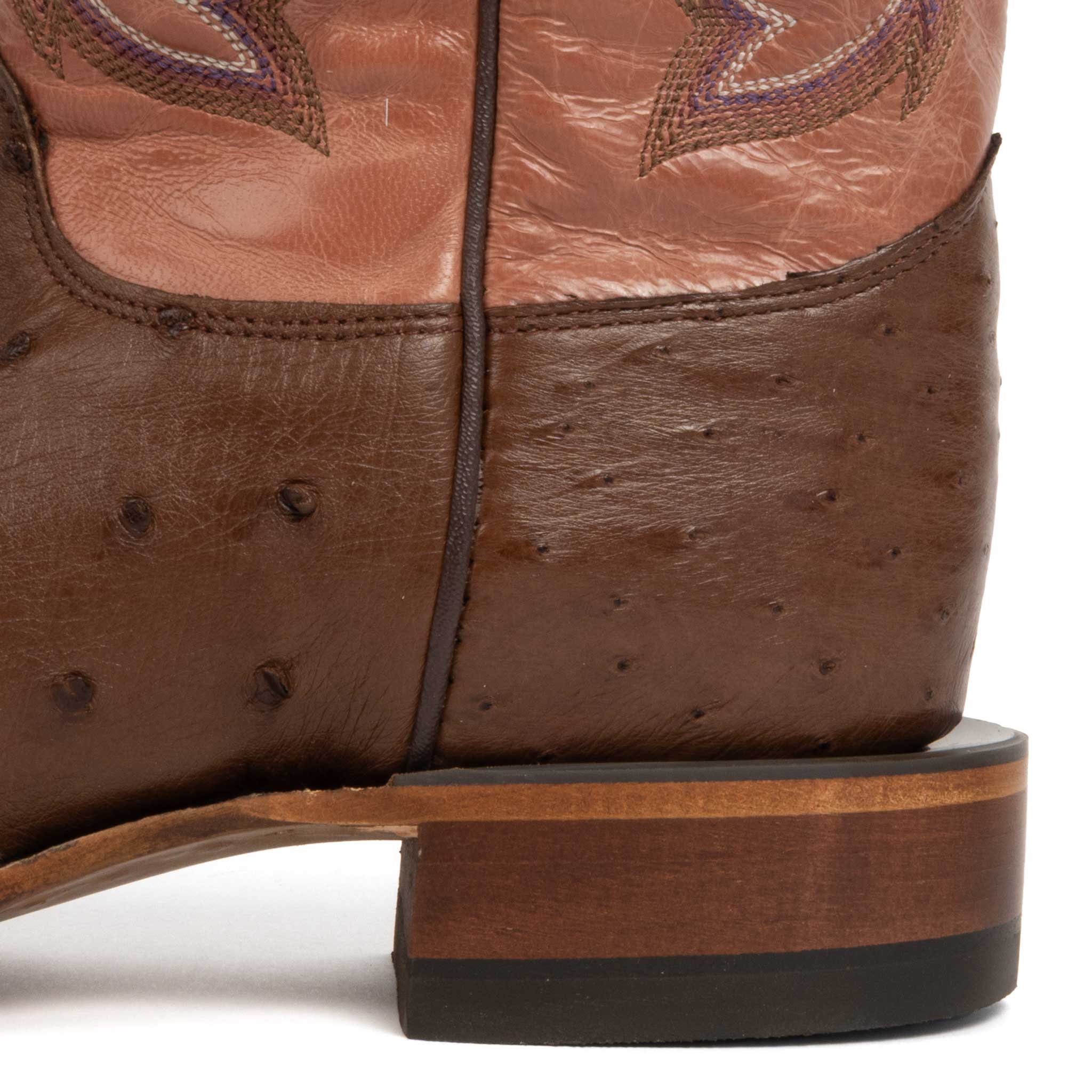 Justin Women's Piper Brown Ostrich Boot - Image 3