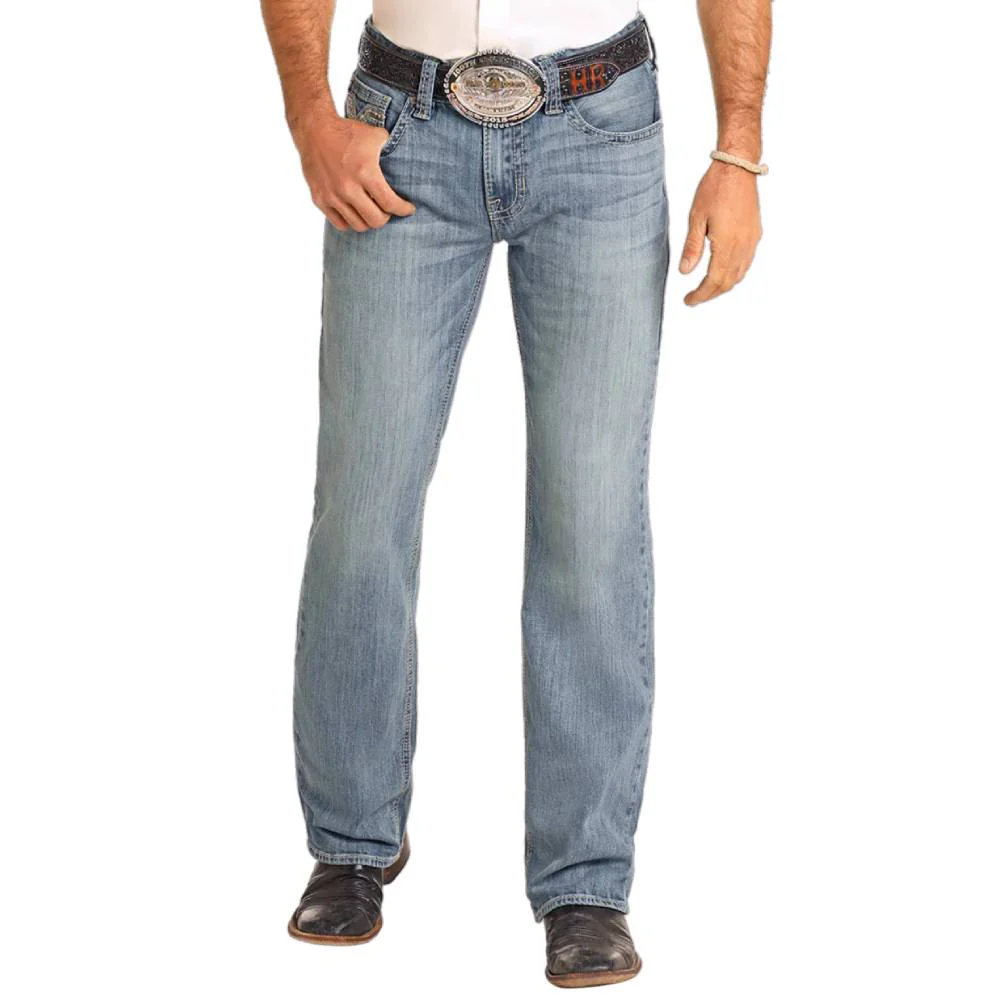 Rock & Roll Denim Men's Pistol Ladder Straight Jeans - FINAL SALE - Image 3
