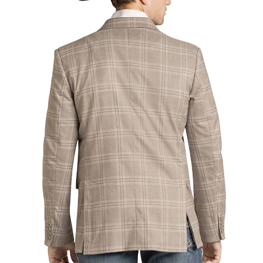 Rock & Roll Denim Men's Plaid Sport Coat - Image 2