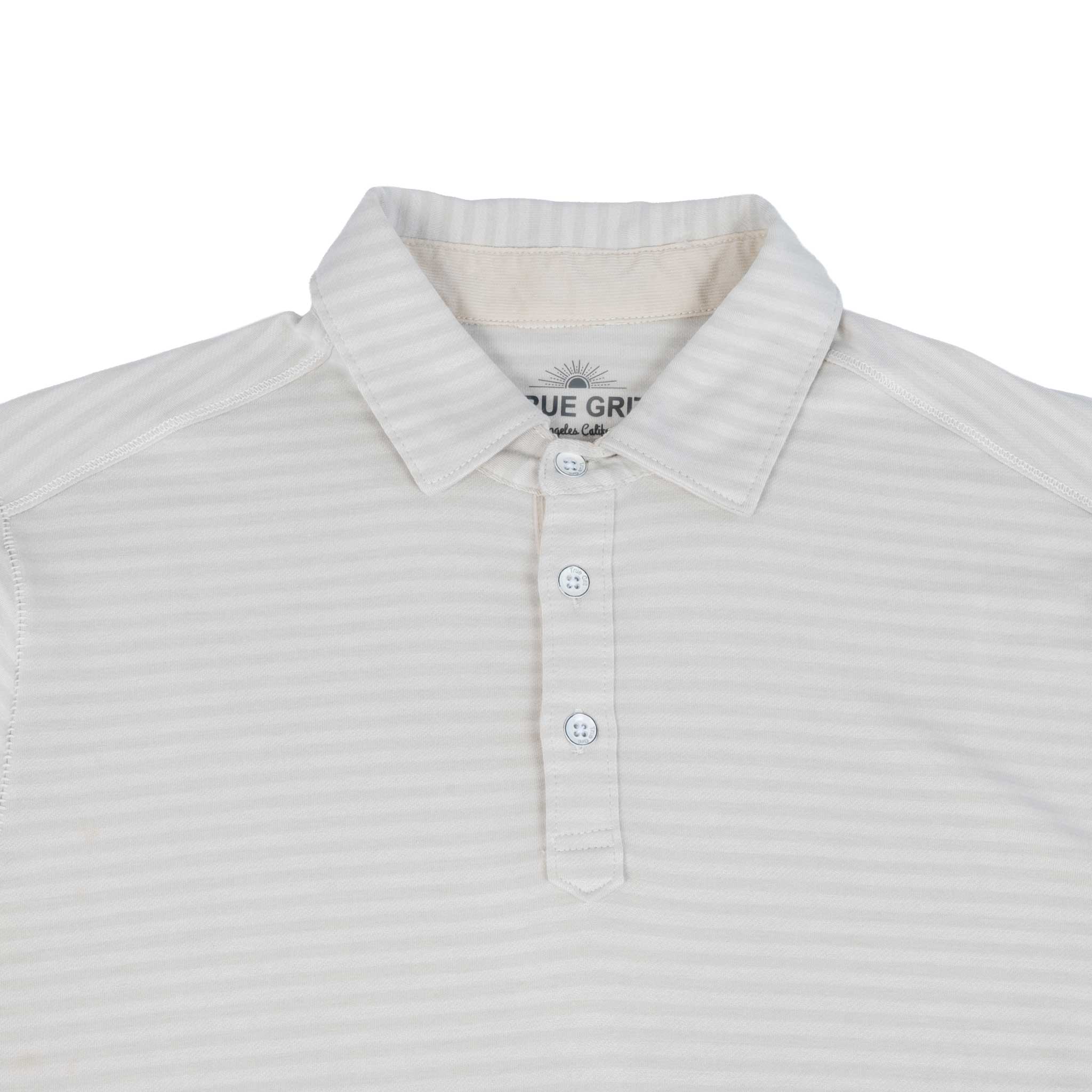True Grit Stone Polo Shirt - Image 2
