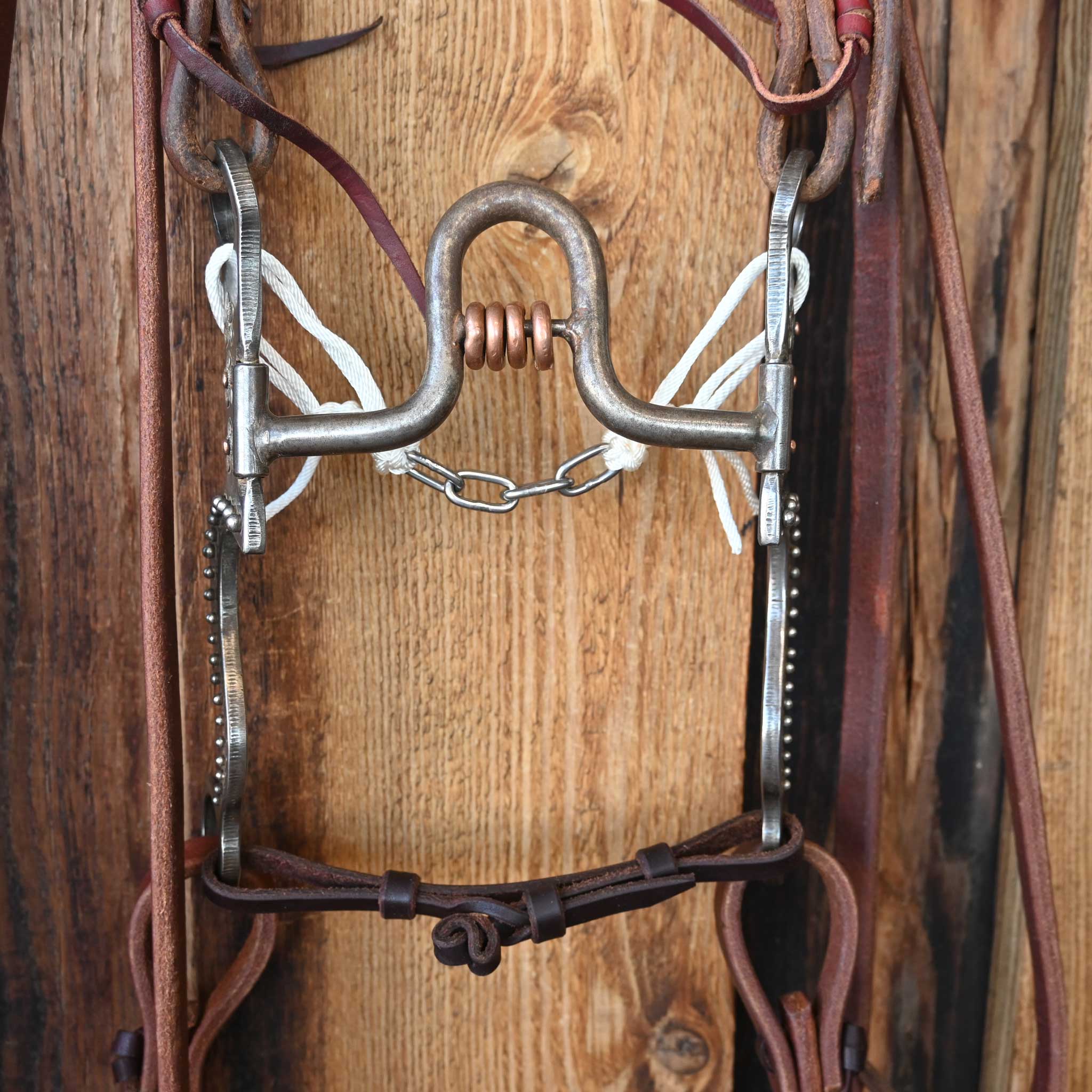 Preston Williams Solid Port Bridle Rig w/Single Ear Headstall - Image 3