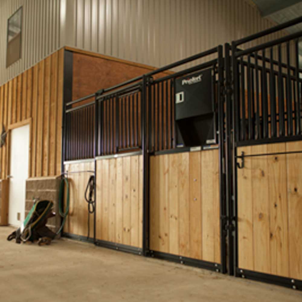 Priefert Premier Stall Fronts - Bar/Wood (In-Store Only) - Image 4