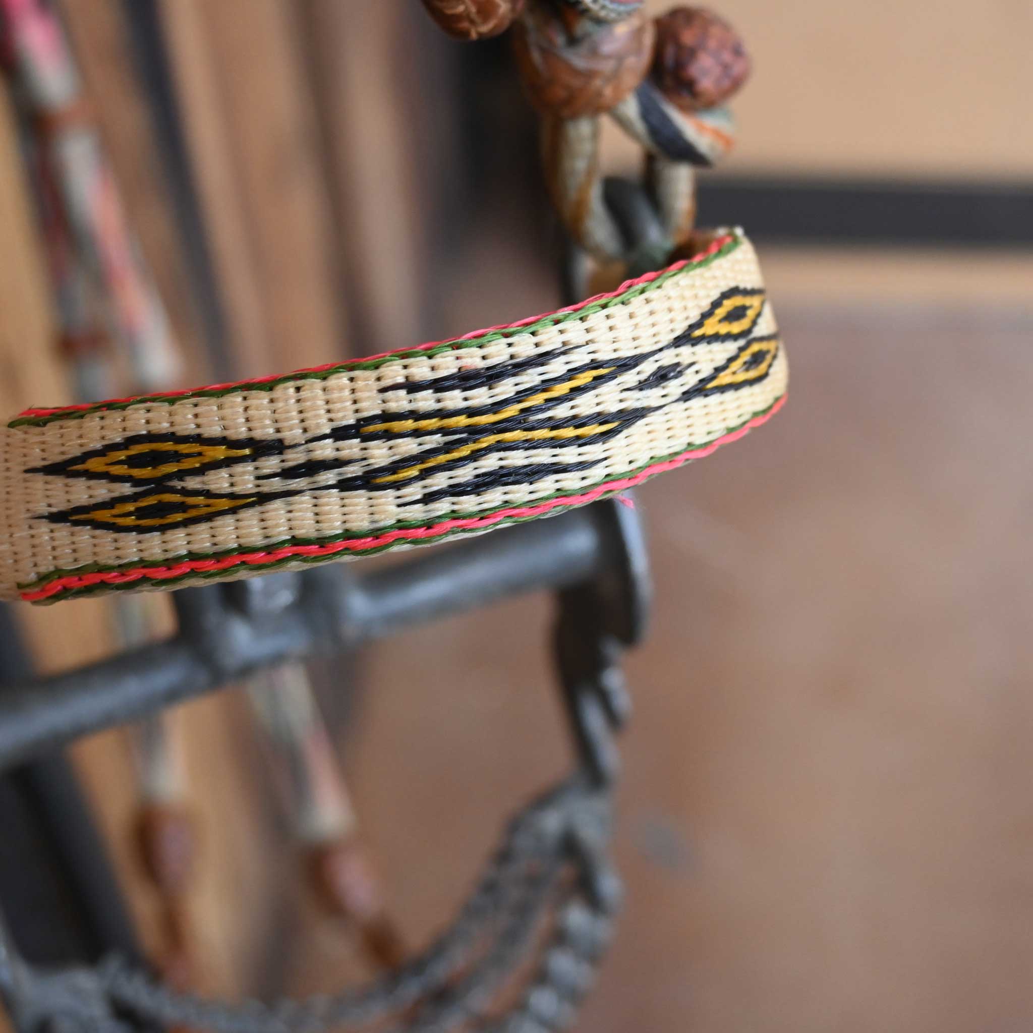 Stunning Prison Made in Deer Lodge MT. Mint Condition Horse Hair Bridle Rig - Image 6