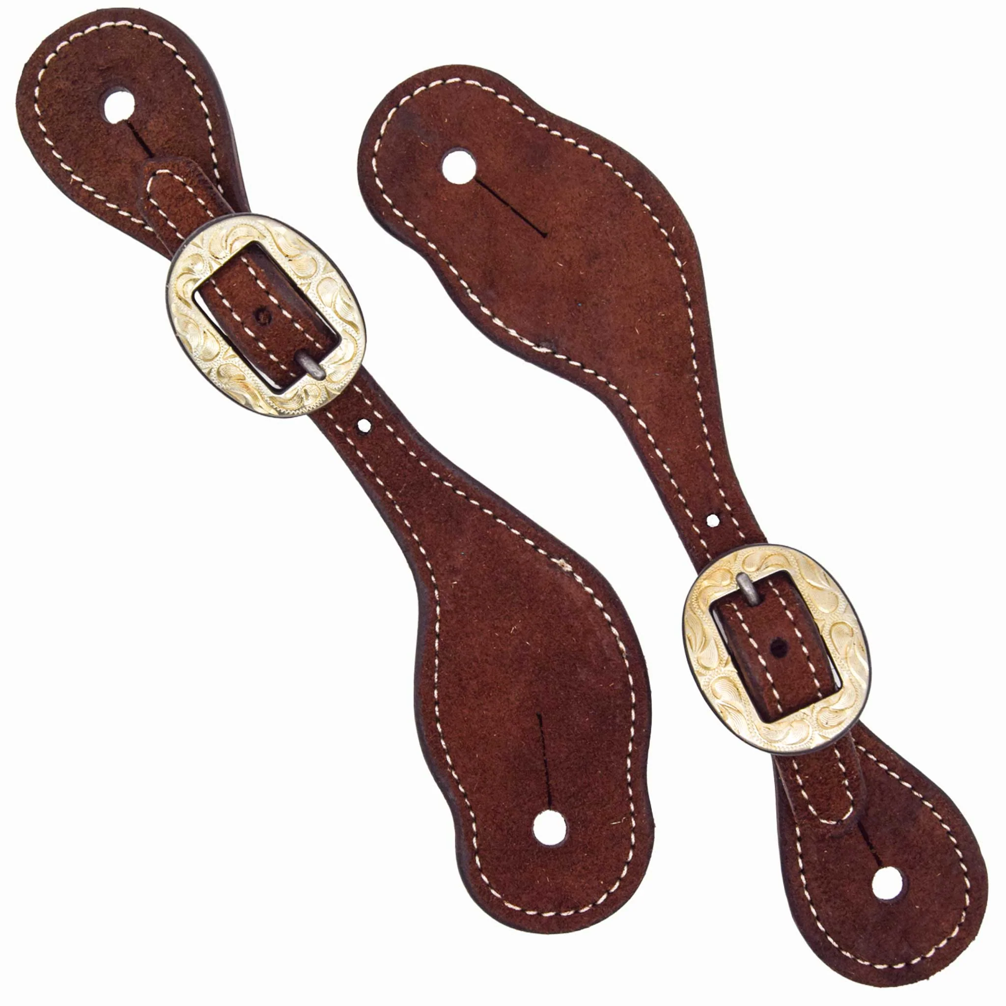 Professional's Choice Ladies Chocolate Roughout Spur Strap - Image 2