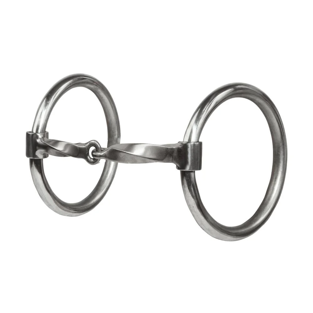 Professional's Choice Loose Ring Slow Twist Snaffle Bit