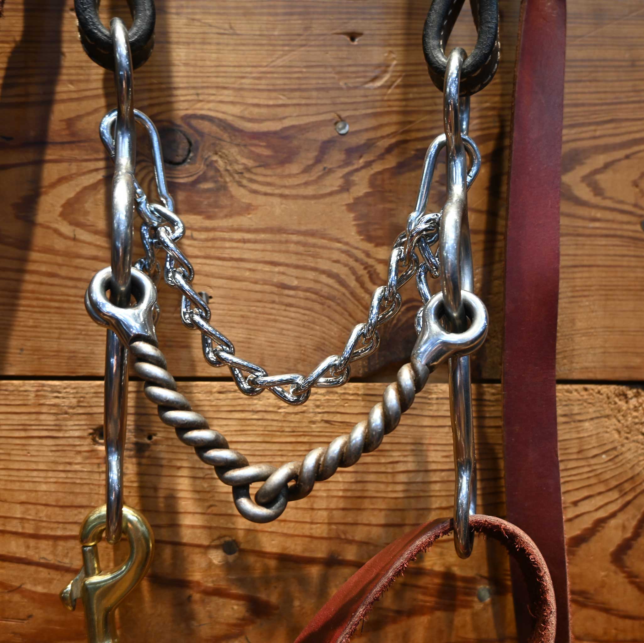 Professional's Choice Twisted Wire Snaffle Bridle Rig w/ Single Ear Headstall - Image 2