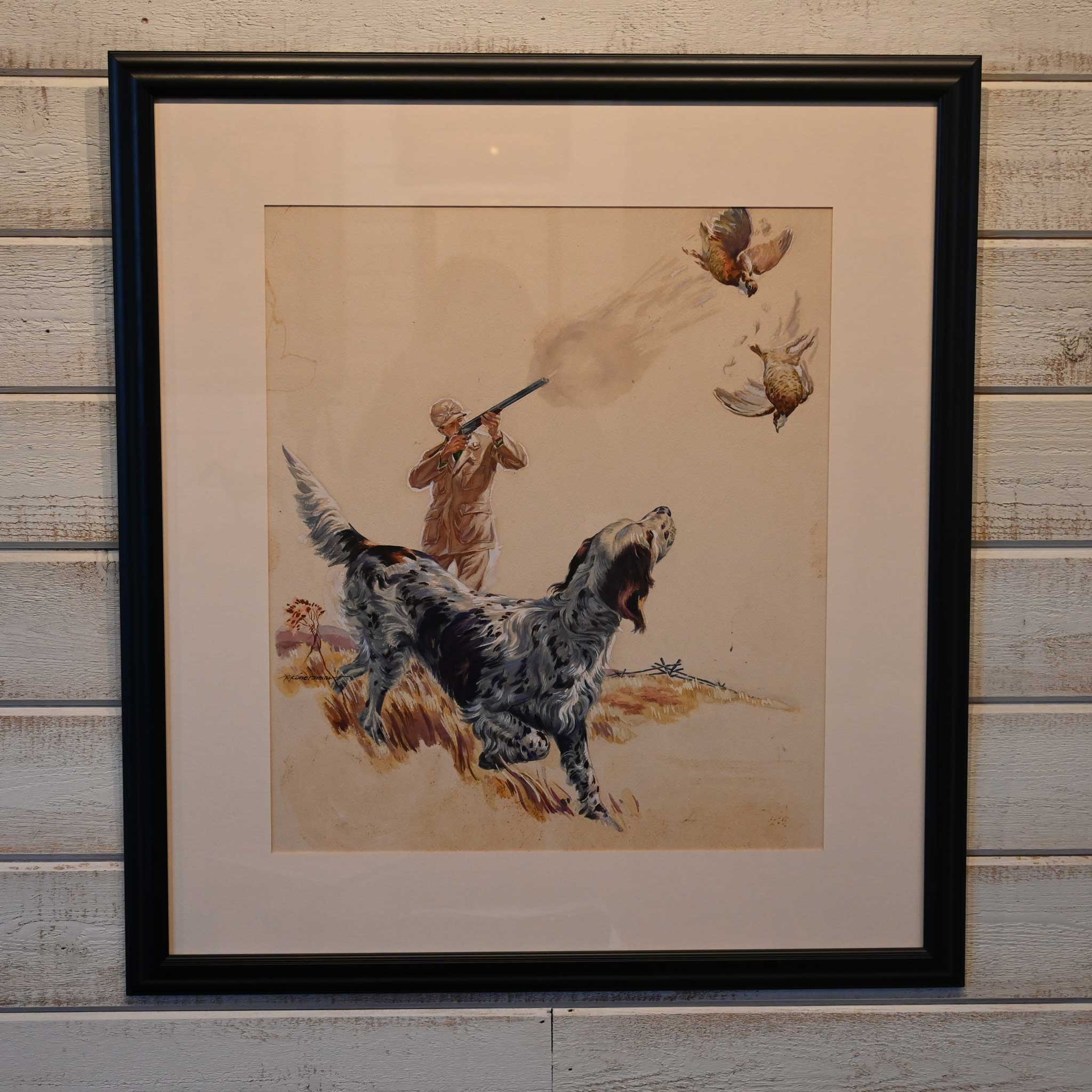 Quail Hunting By Robert Konersman