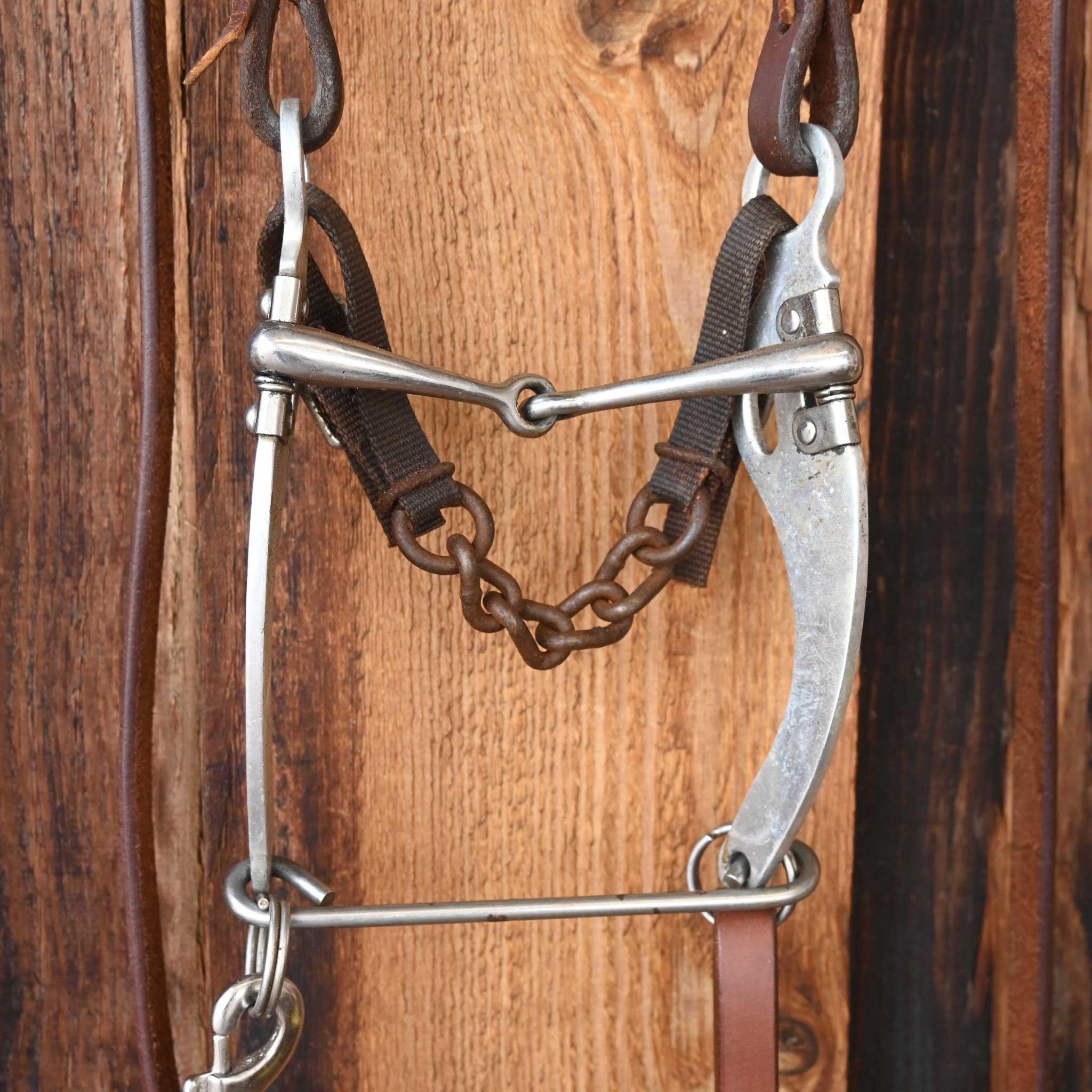 Quick Bit Snaffle Bridle Rig w/Single Ear Headstall - Image 2