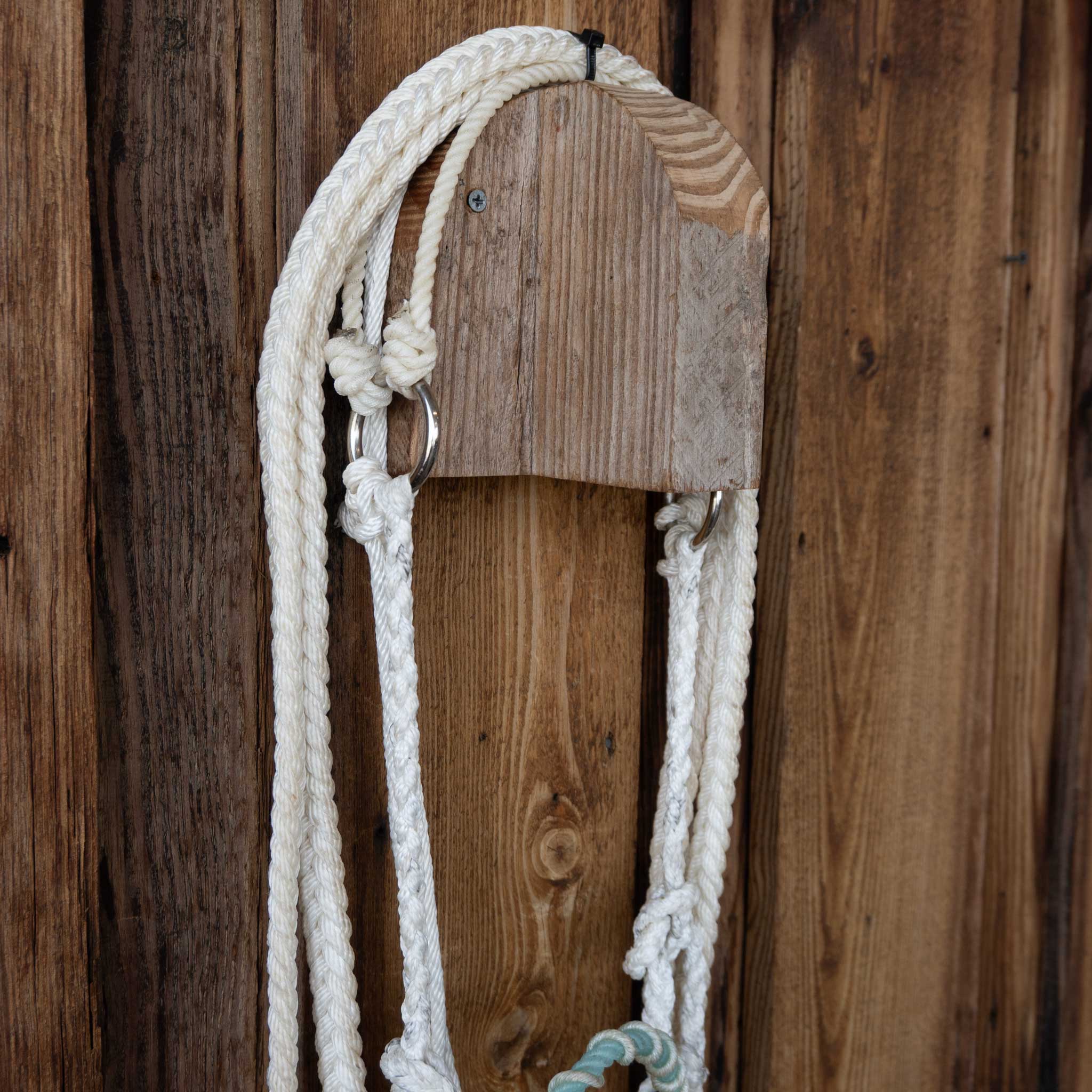 Quick Stop Hackamore w/Lariat Poll Headstall - Image 3