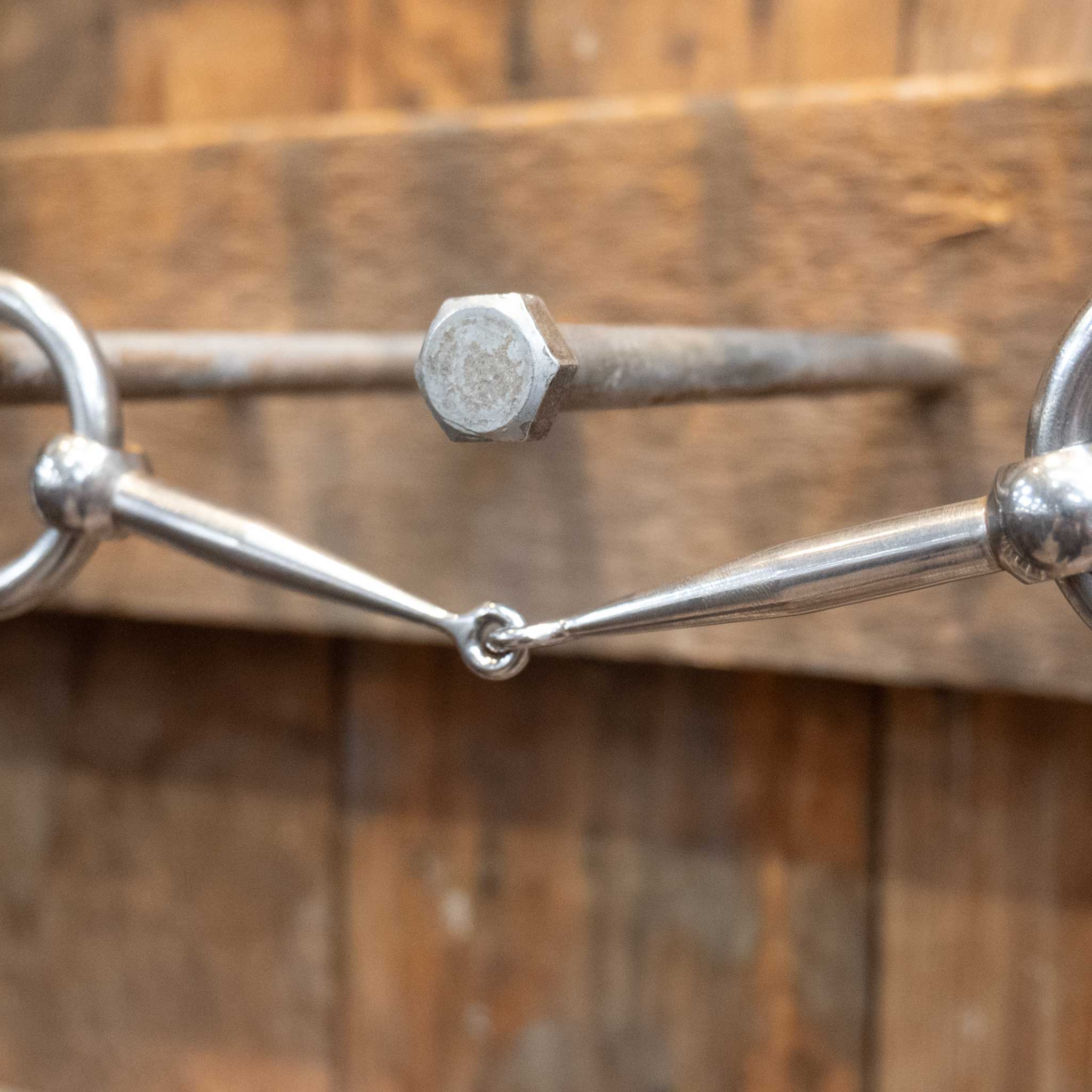 Quisenberry 2" O-Ring Barely Legal Straight Tapared Snaffle Bit - Image 2