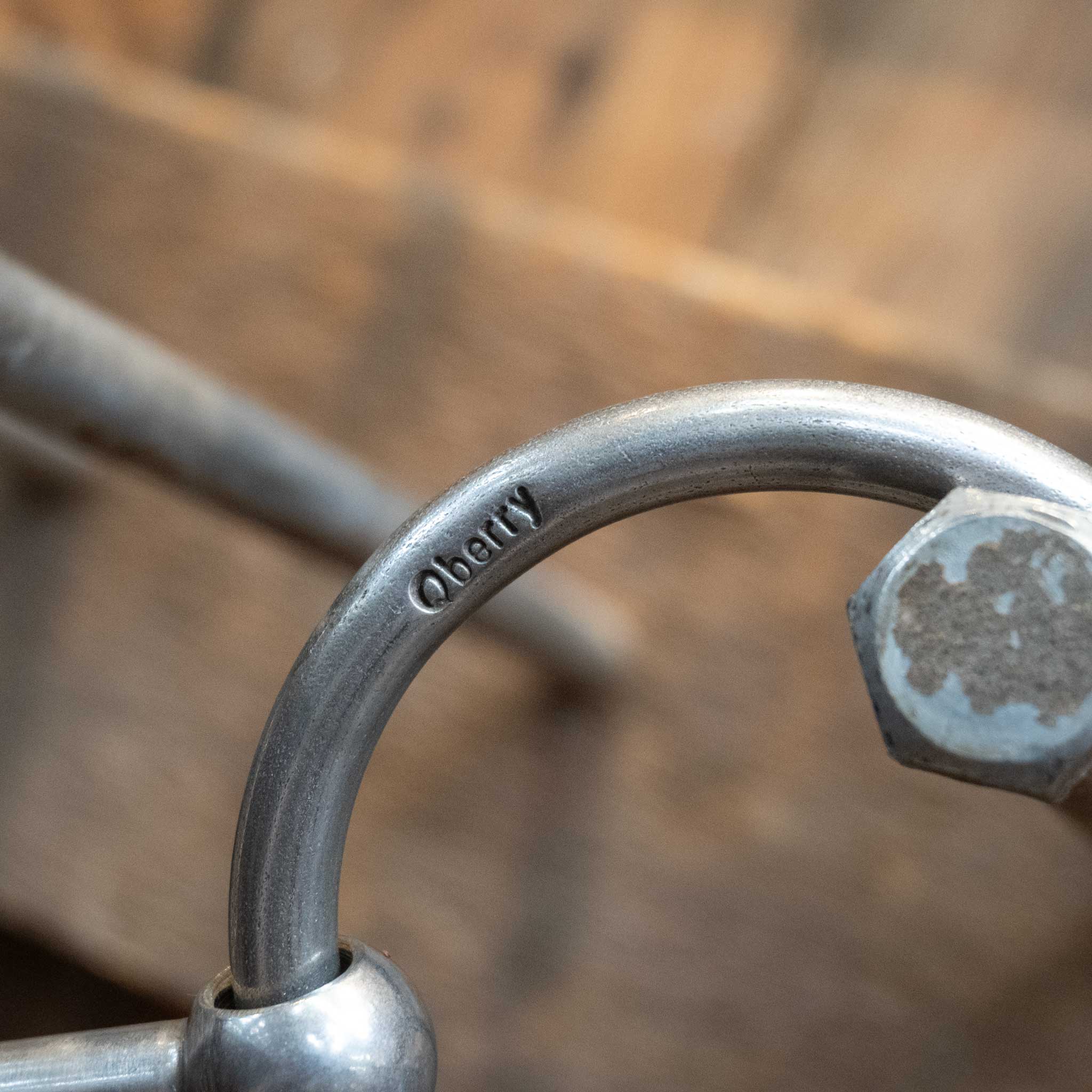 Quisenberry O-Ring Barely Legal Straight Heavy Snaffle Bit - Image 2