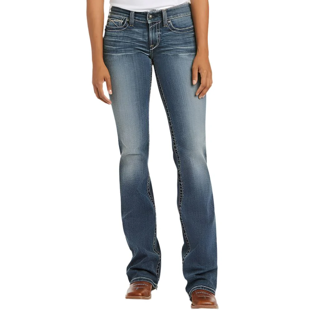 Ariat Women's Whipstitch Boot Cut Jean - Image 2
