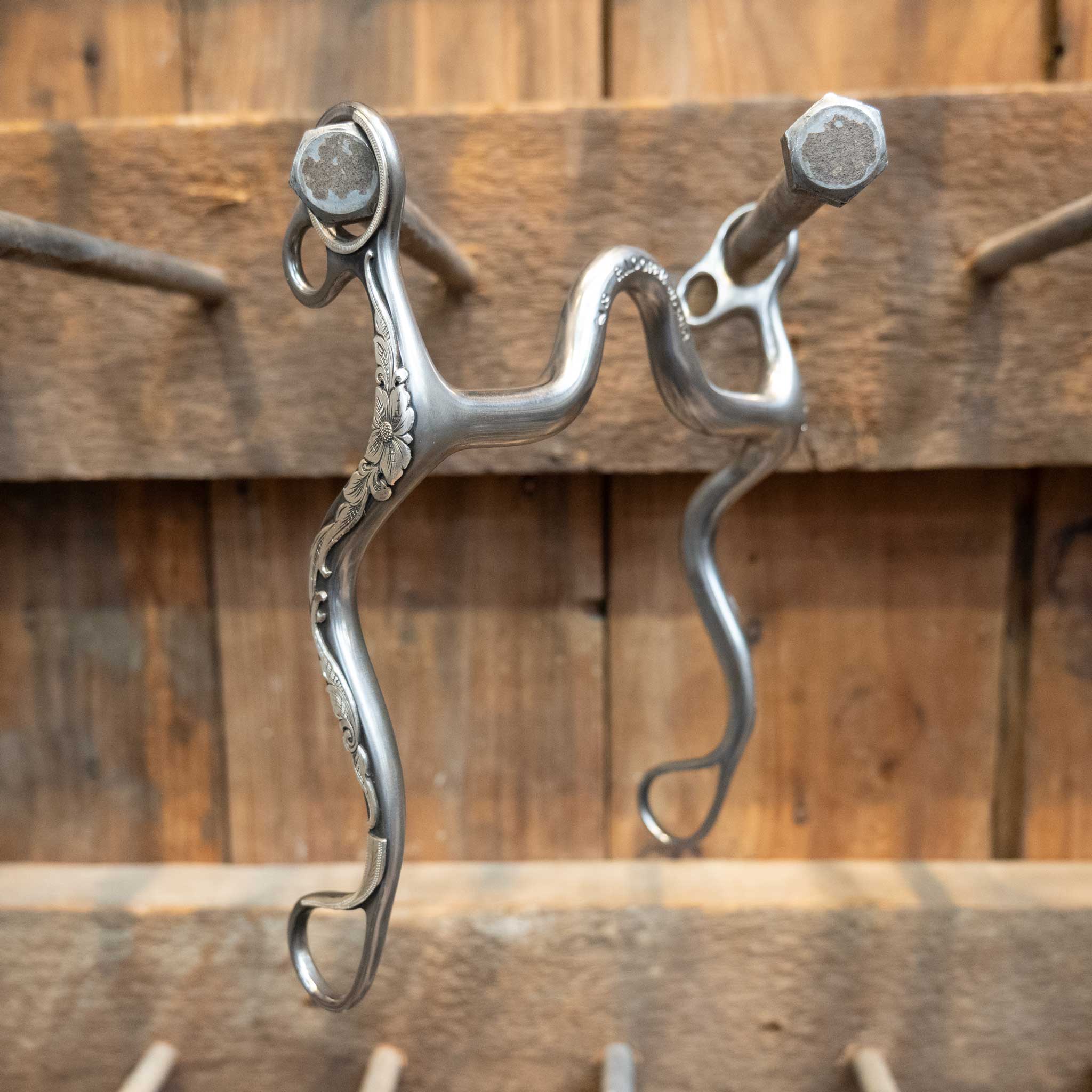 R. Looper Silver & Gold Mounted Port Bit
