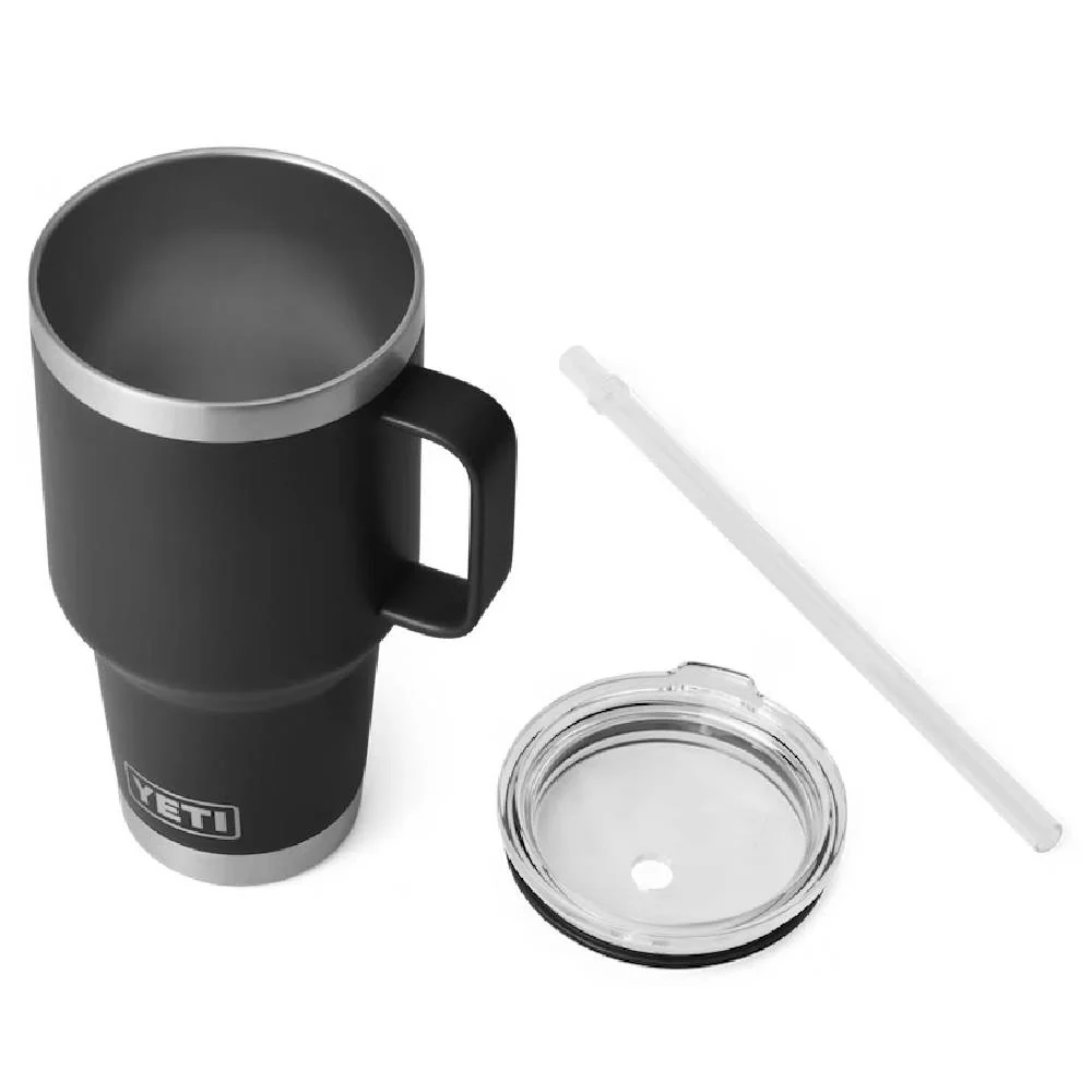 Yeti Rambler 35oz Straw Mug - Black - Image 2