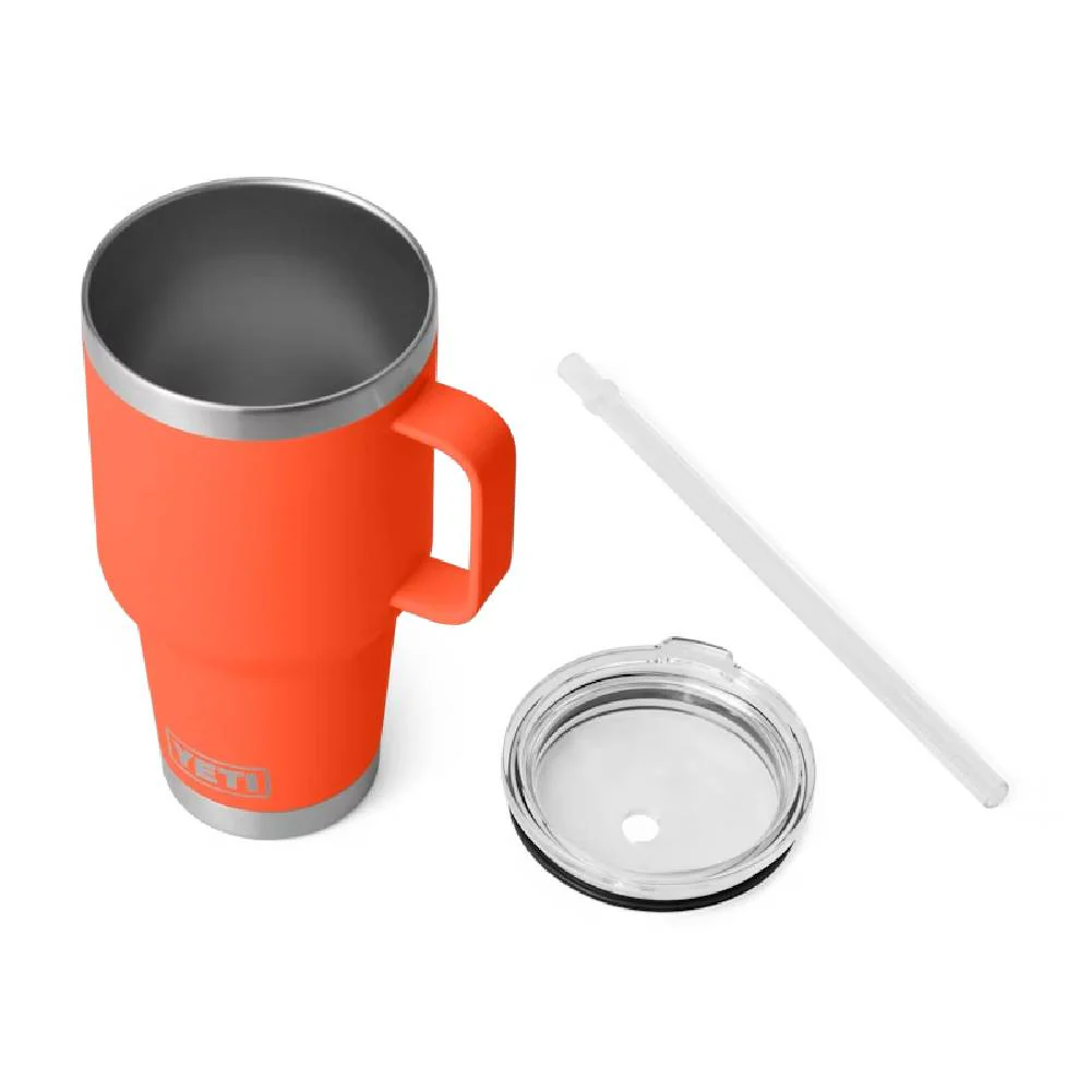 Yeti Rambler 35oz Straw Mug - Papaya - Image 2