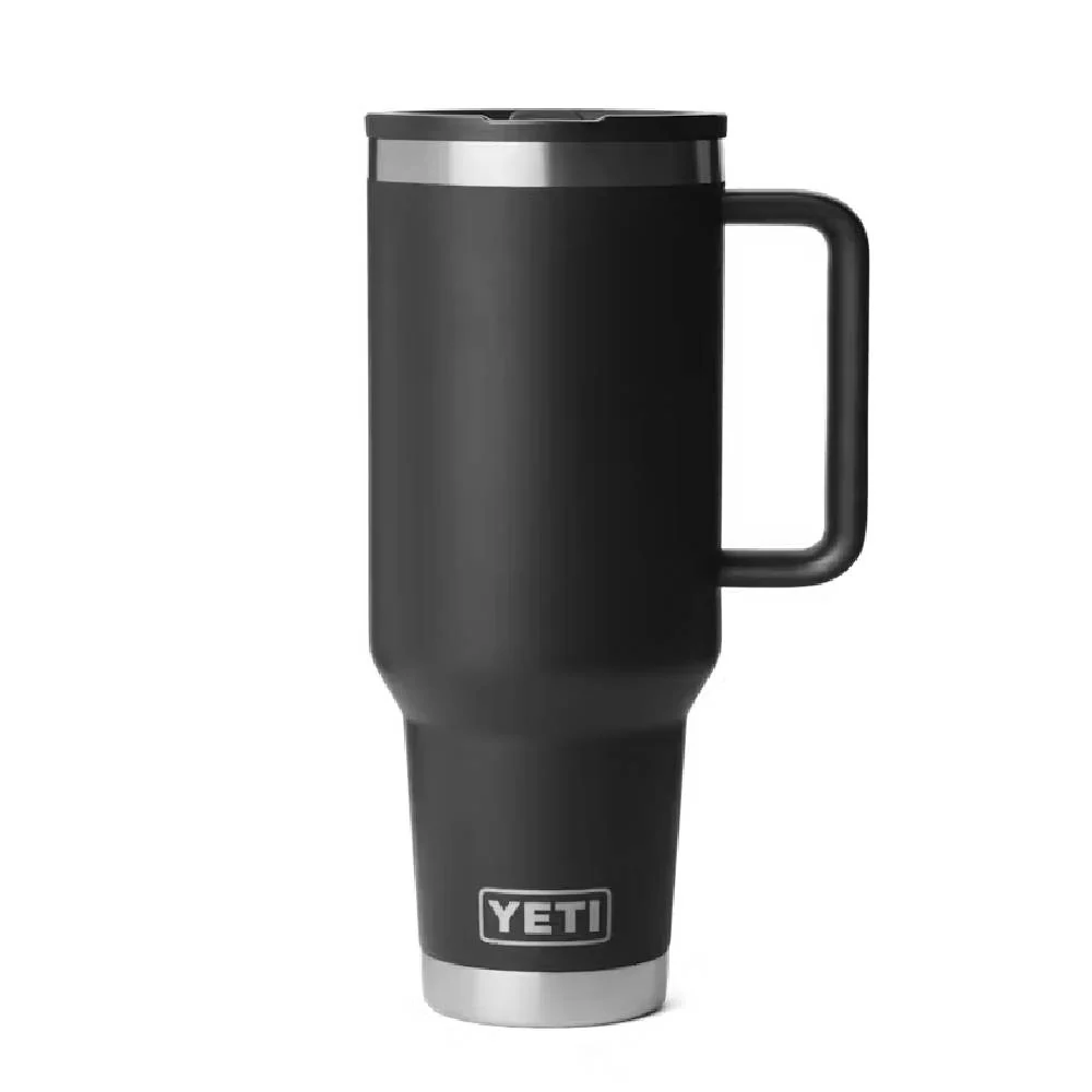 Yeti Rambler 40oz Travel Straw Mug - Black