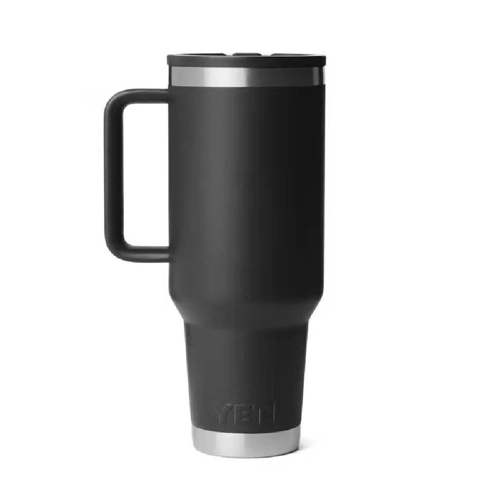 Yeti Rambler 40oz Travel Straw Mug - Black - Image 2