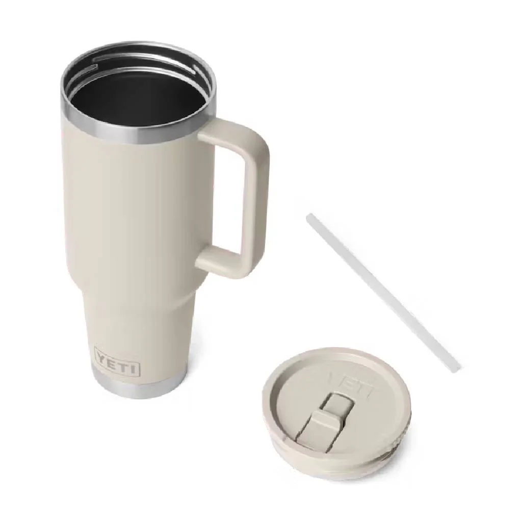Yeti Rambler 40oz Travel Straw Mug - Cape Taupe - Image 2